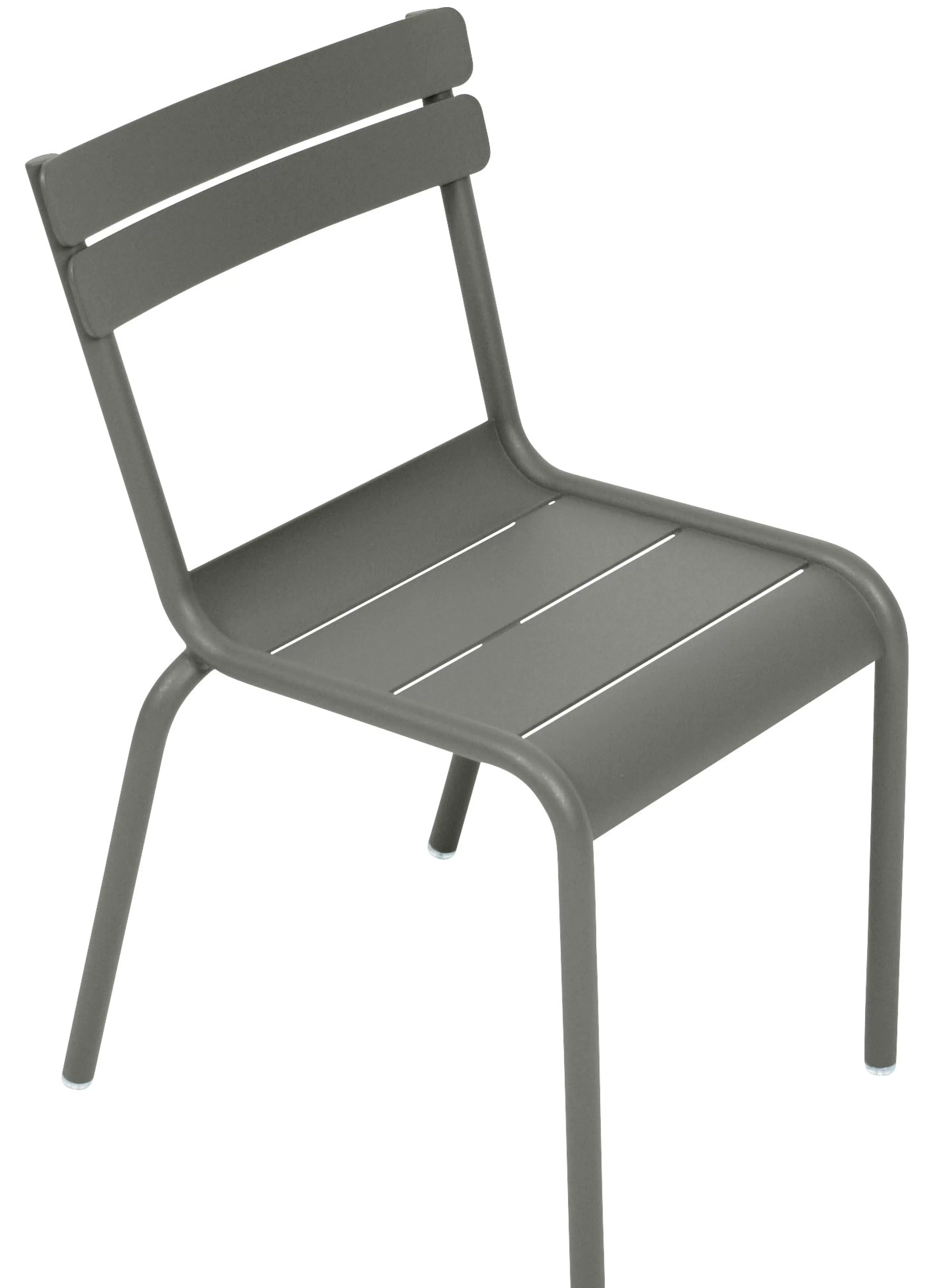 Mobilier Kids>Fermob Chaise Enfant Luxembourg Kid Metal Vert Gris / Empilable - Romarin