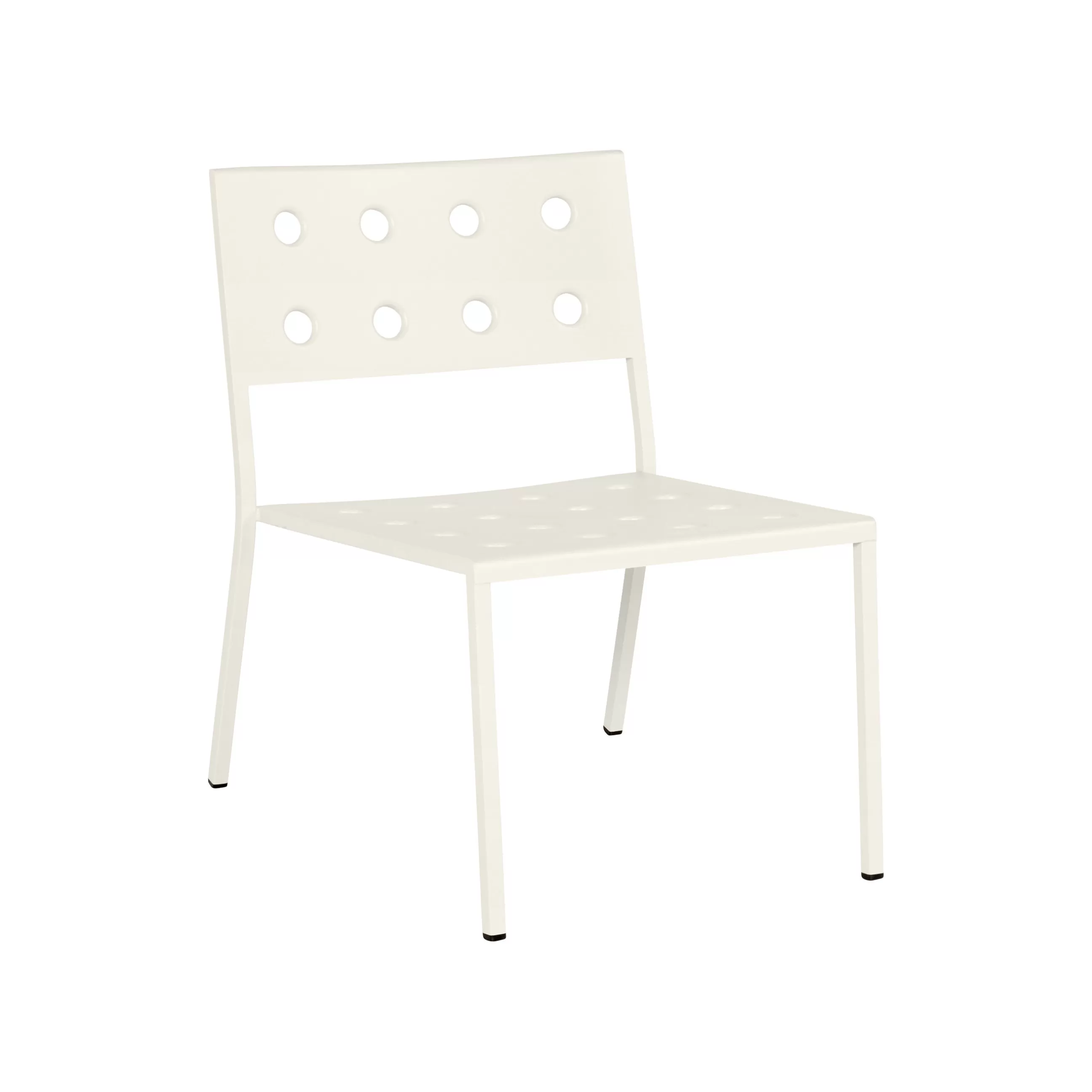 Fauteuils De Jardin>Hay Chaise Lounge Empilable Balcony Metal Beige - Beige Craie