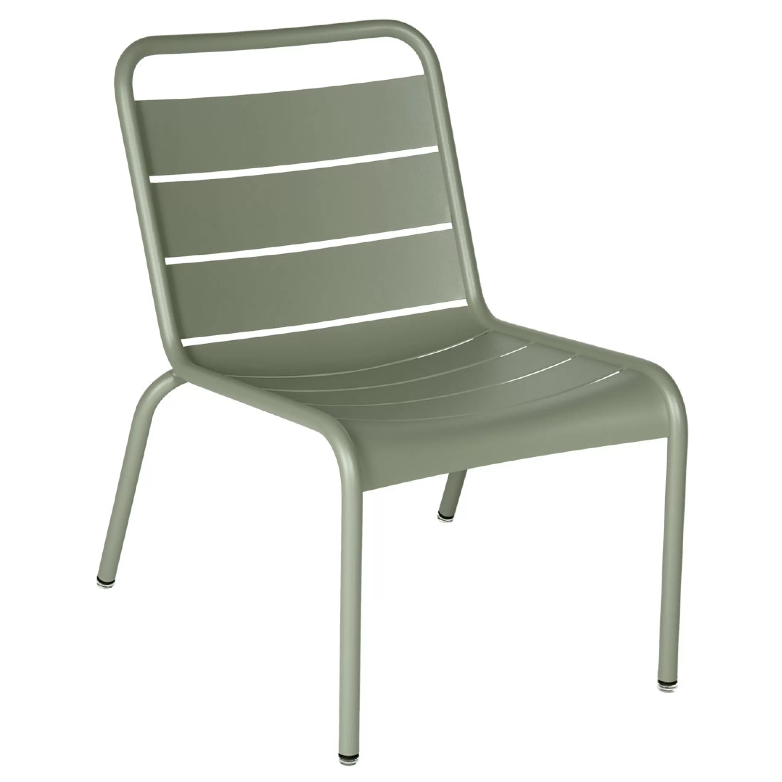 Fauteuils De Jardin>Fermob Chaise Lounge Luxembourg Metal Vert / Assise Basse - Cactus