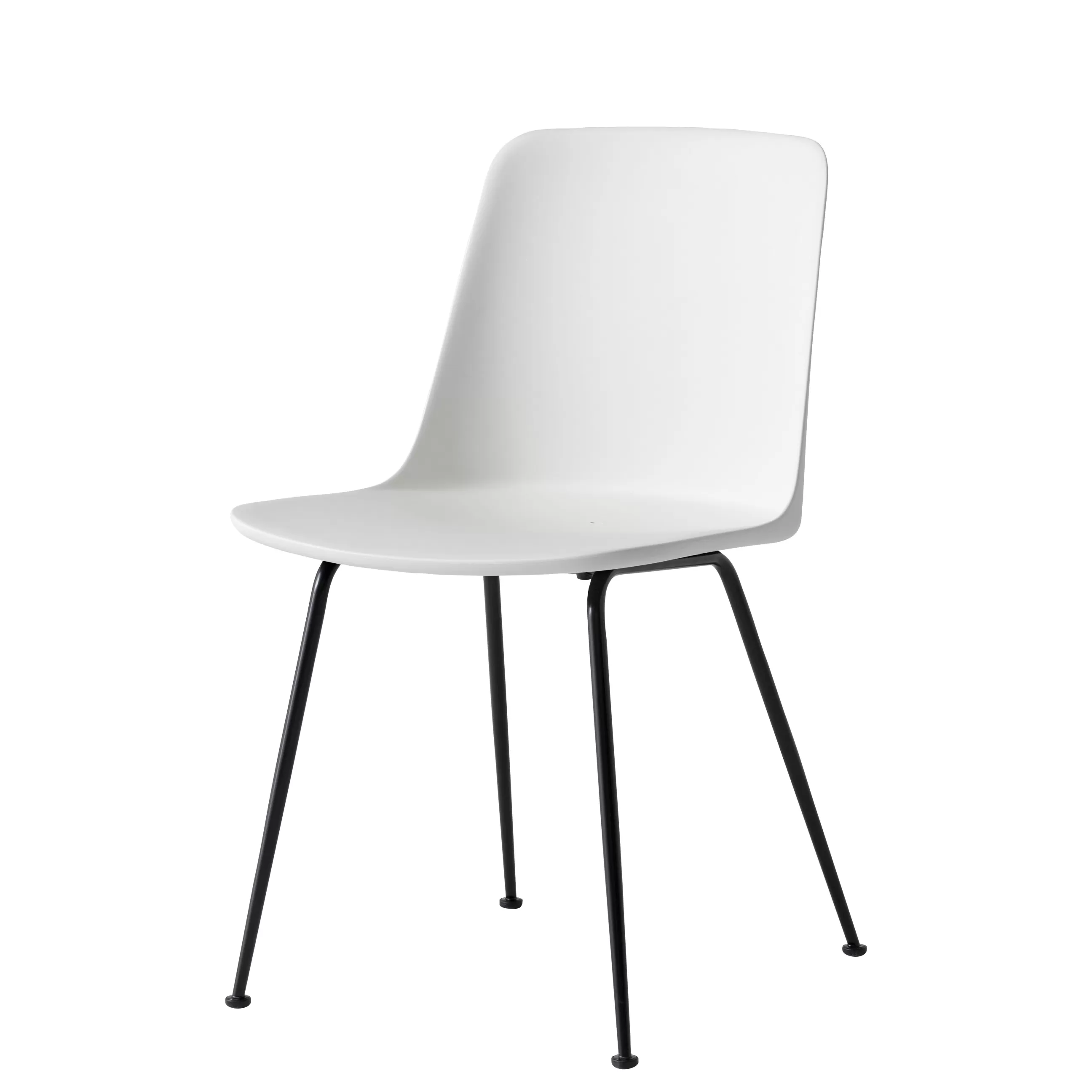 Chaises De Jardin>&tradition Chaise Rely Outdoor Hw70 Plastique / Plastique Recycle - Blanc