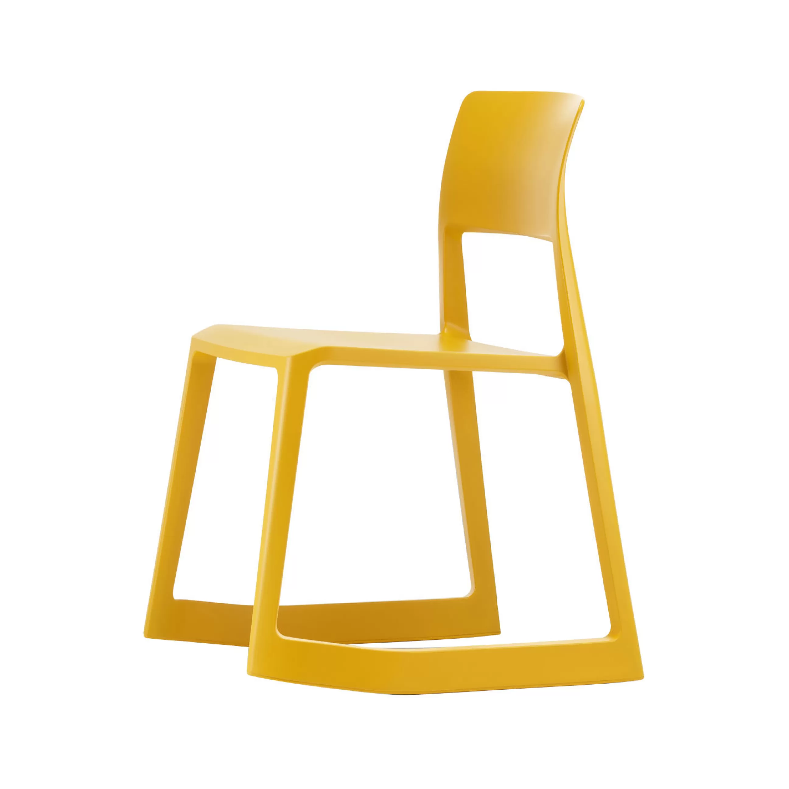 Fauteuils De Bureau>Vitra Chaise Tip Ton Plastique Jaune / Inclinable & Ergonomique - Jaune Mangue