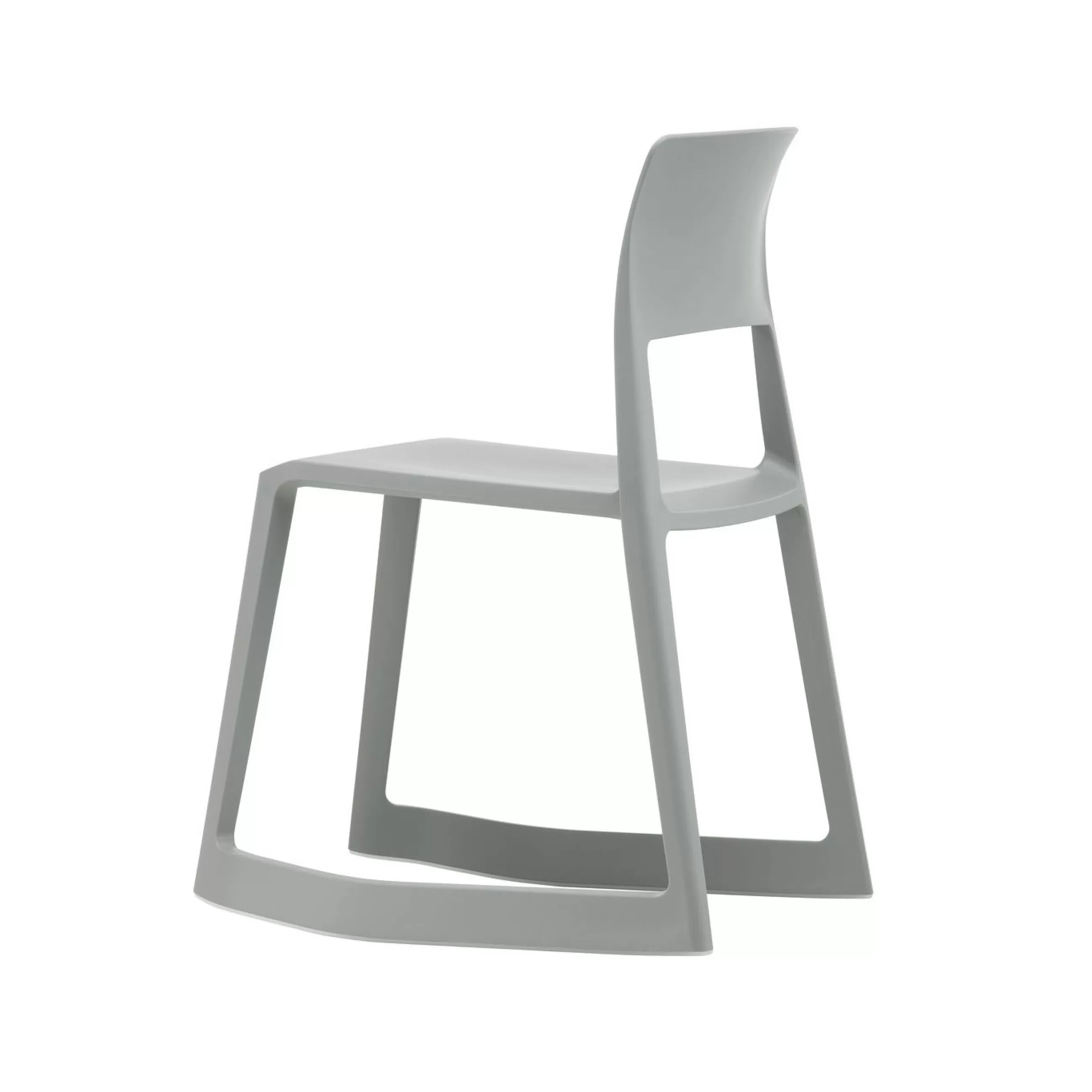 Fauteuils De Bureau>Vitra Chaise Tip Ton Re Plastique/ Plastique Recycle - Inclinable & Ergonomique - Gris