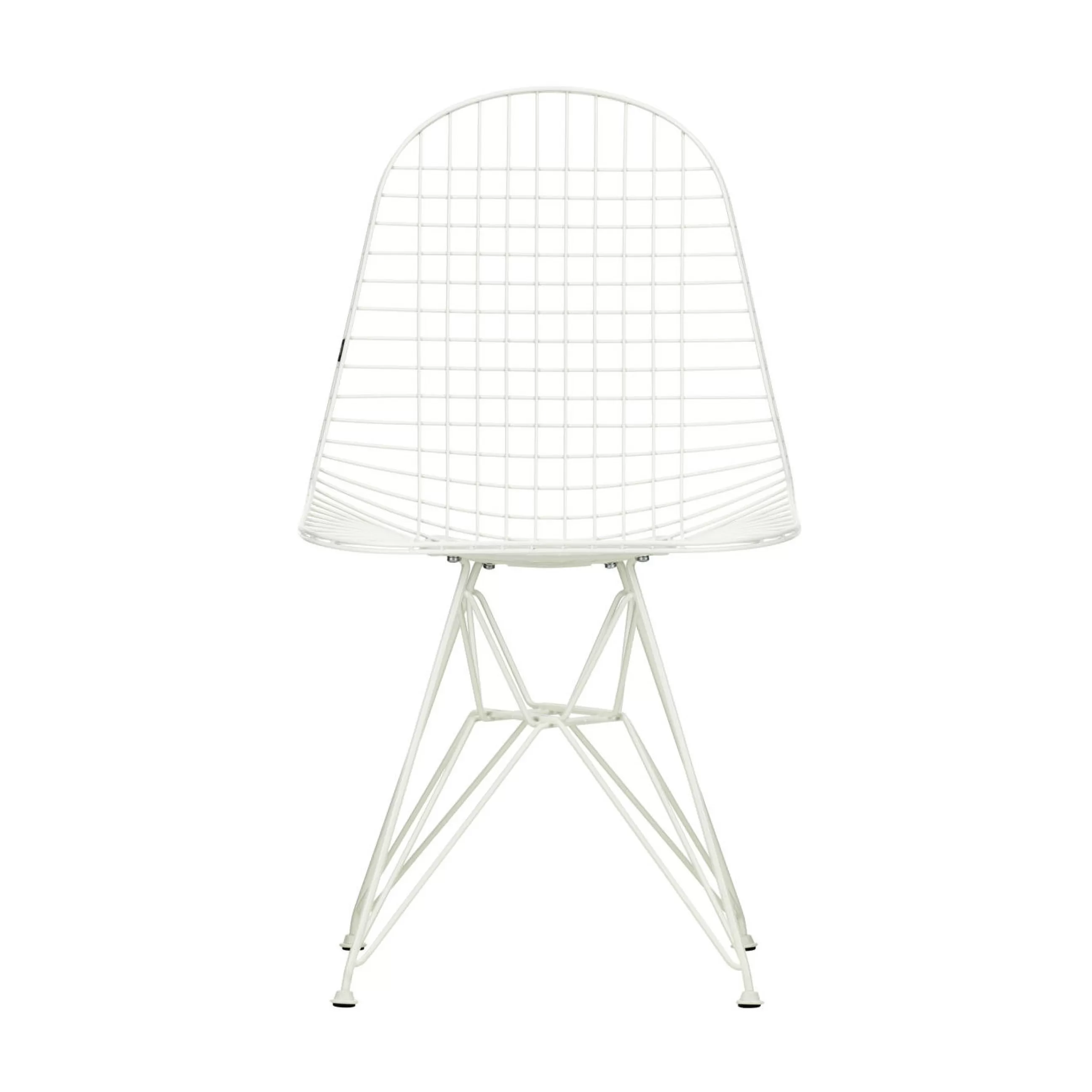 Chaises De Jardin>Vitra Chaise Wire Chair Dkr Metal/ By Charles & Ray Eames, 1951 - Blanc