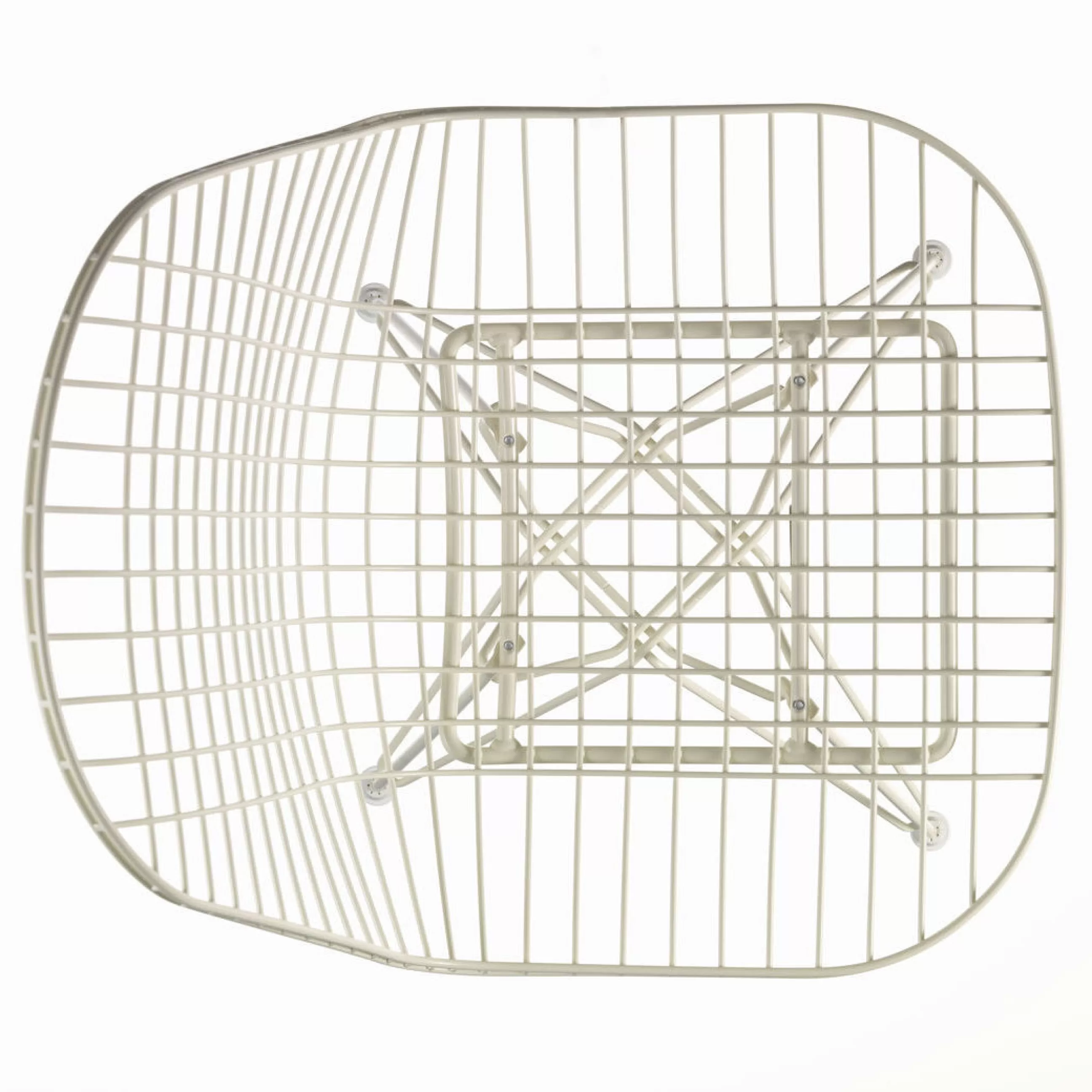 Chaises De Jardin>Vitra Chaise Wire Chair Dkr Metal/ By Charles & Ray Eames, 1951 - Blanc