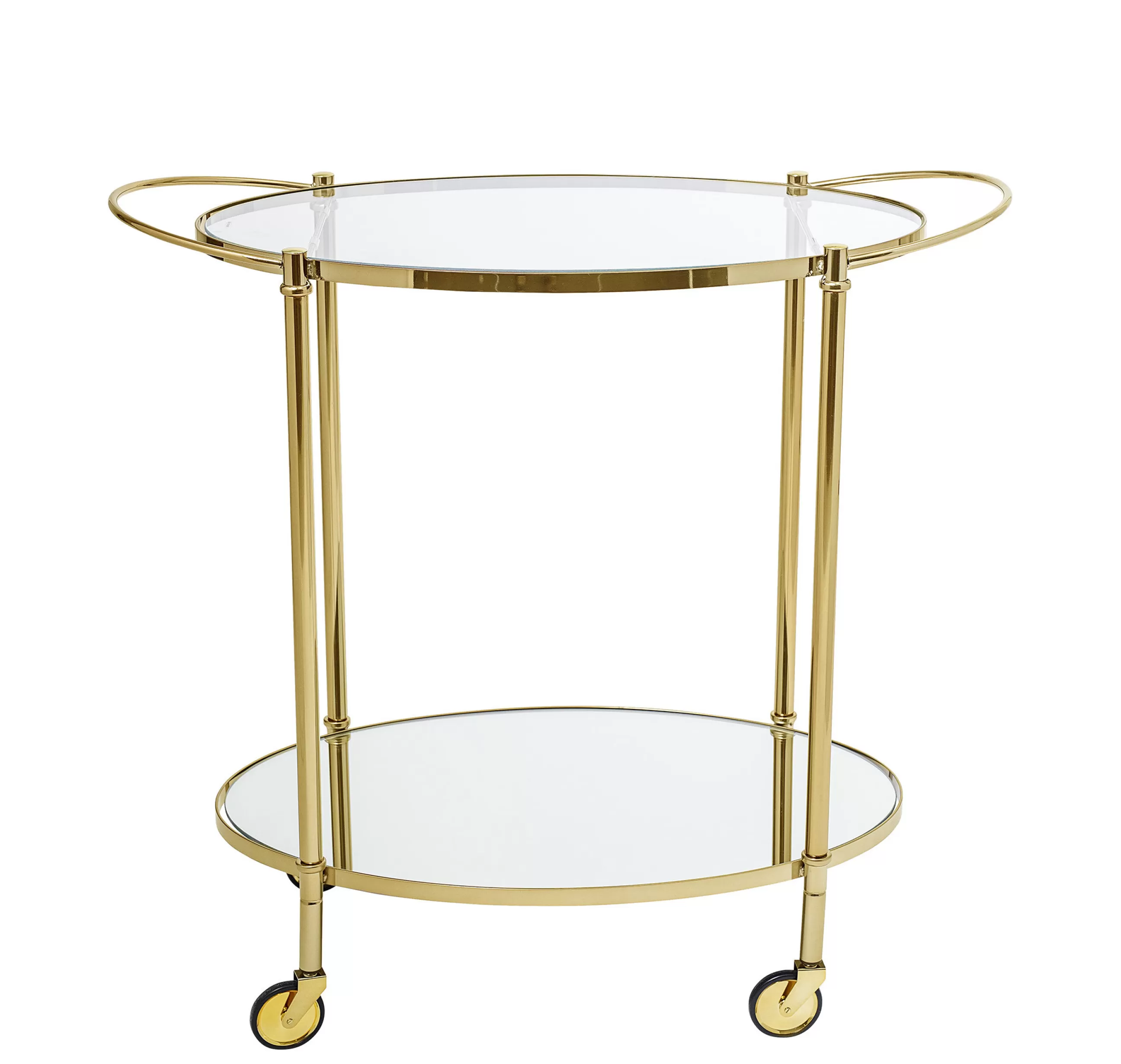 Compléments D'Ameublement>Bloomingville Chariot Gold Verre Or Transparent Metal - Or - Transparent