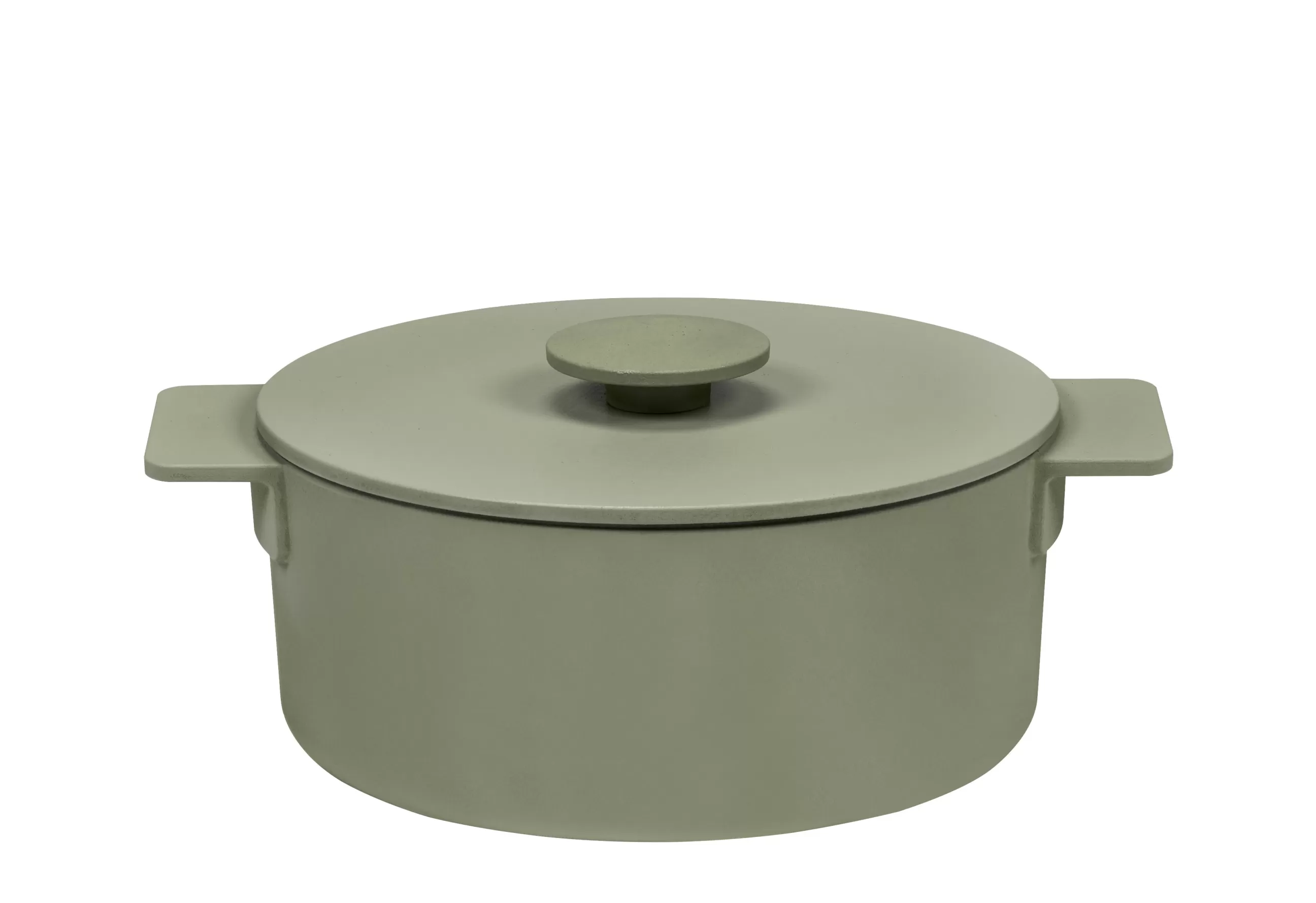 Plats Et Cuisson>Serax Cocotte Surface Metal Vert / O 23 Cm - Tous Feux Dont Induction - Camogreen