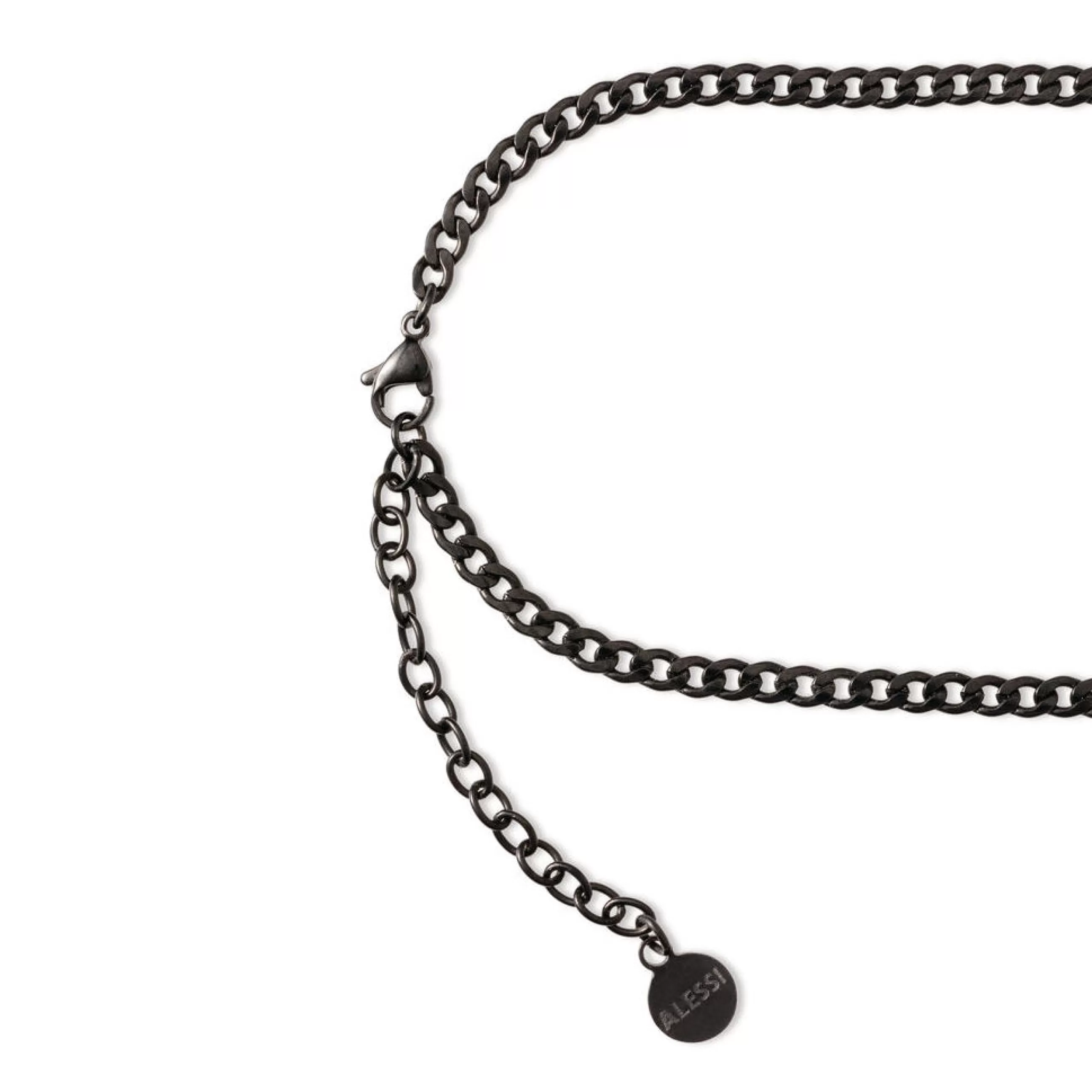 Bijoux Porte Cles>Alessi Collier Venusia - Lorica Noir Or Metal / Edition Limitee Numerotee - Noir - Or