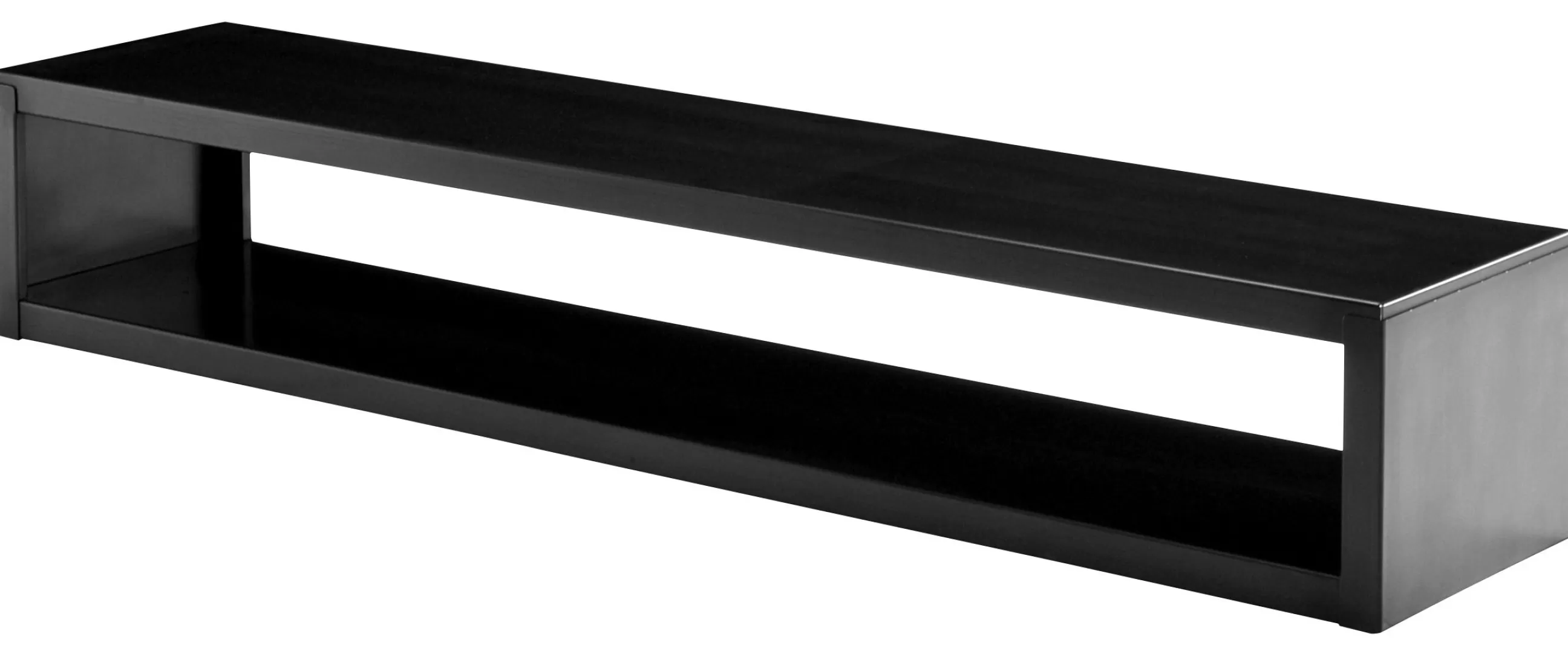 Consoles>Zeus Console Basse Low Rack Metal / 210 X 45 X H 35 Cm - Noir