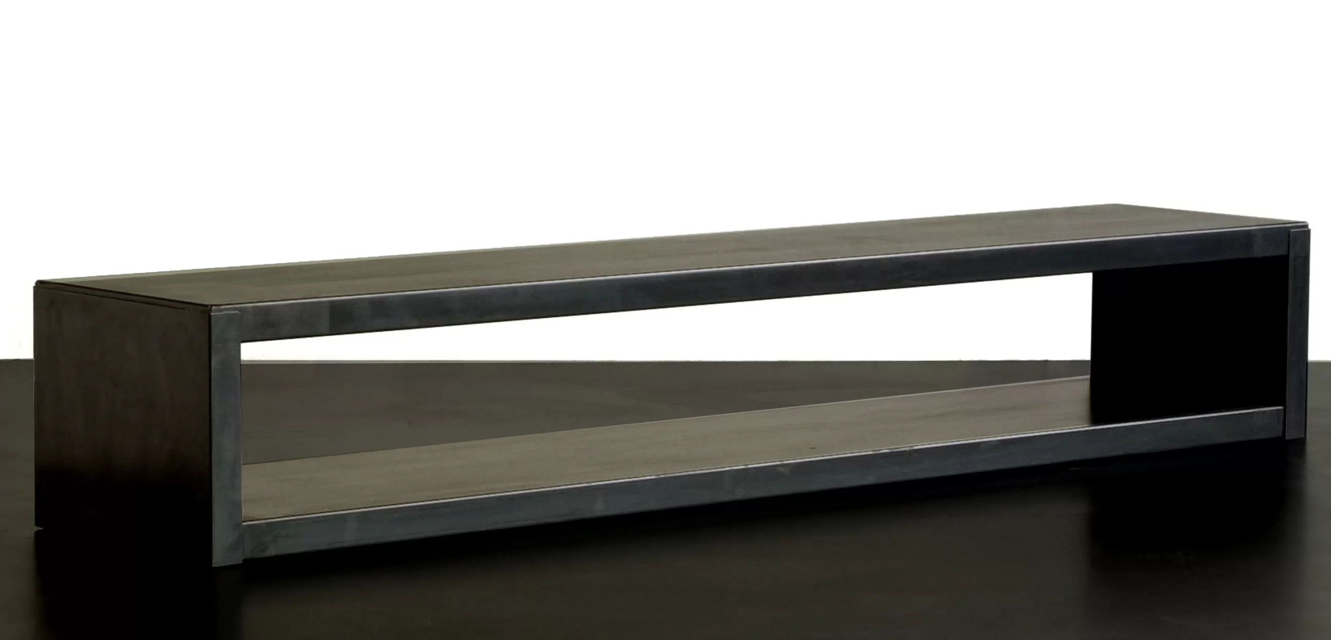 Consoles>Zeus Console Basse Low Rack Metal / 210 X 45 X H 35 Cm - Noir