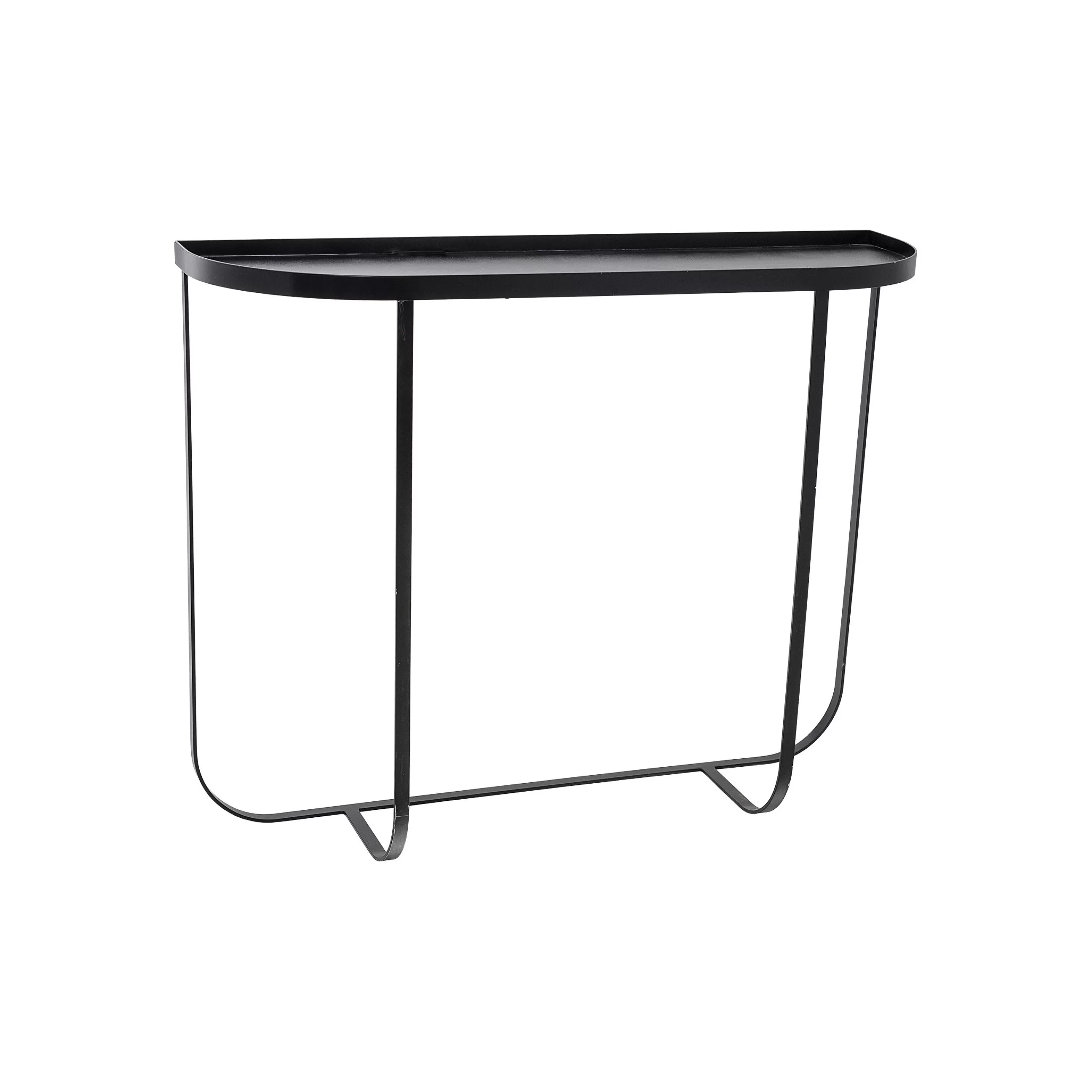 Consoles>Bloomingville Console Harper Metal/ L 100 X P 30 X H 80 Cm - Noir Mat