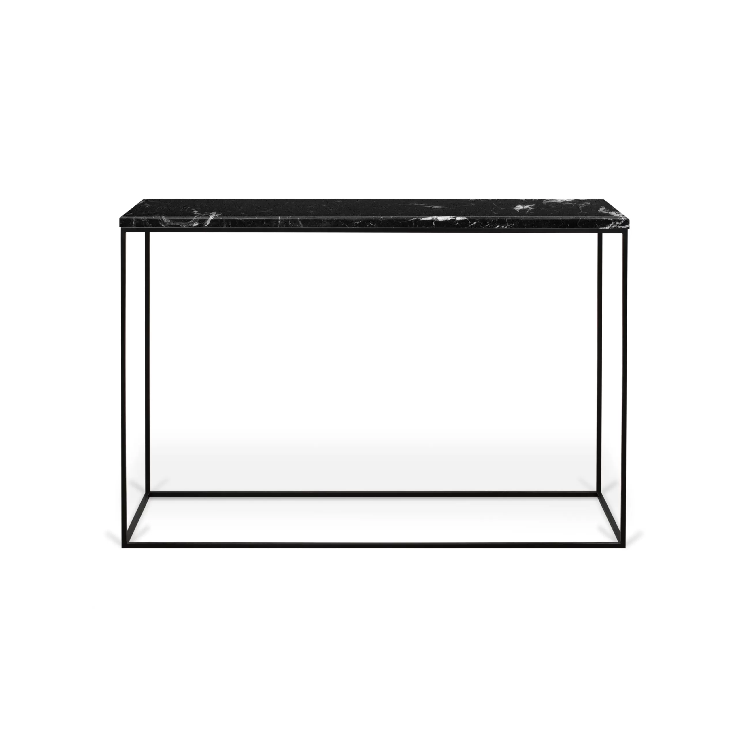 Consoles>POP UP HOME Console Marble Pierre / Marbre - L 120 X H 76 Cm - Noir