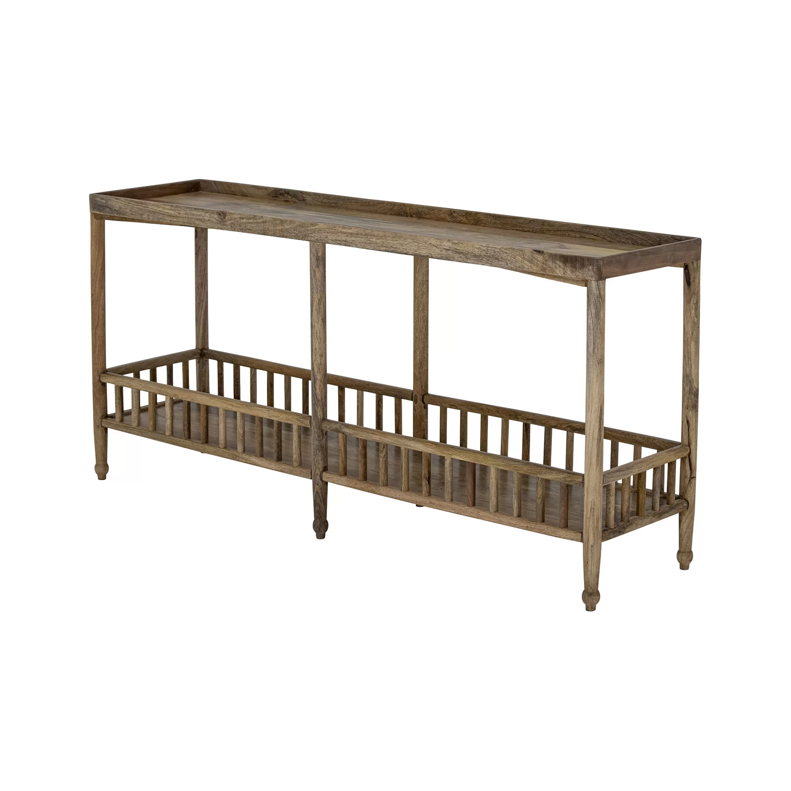 Consoles>Bloomingville Console Sali Bois Naturel / - L 168 X P 43 X H 80 Cm - Bois De Manguier