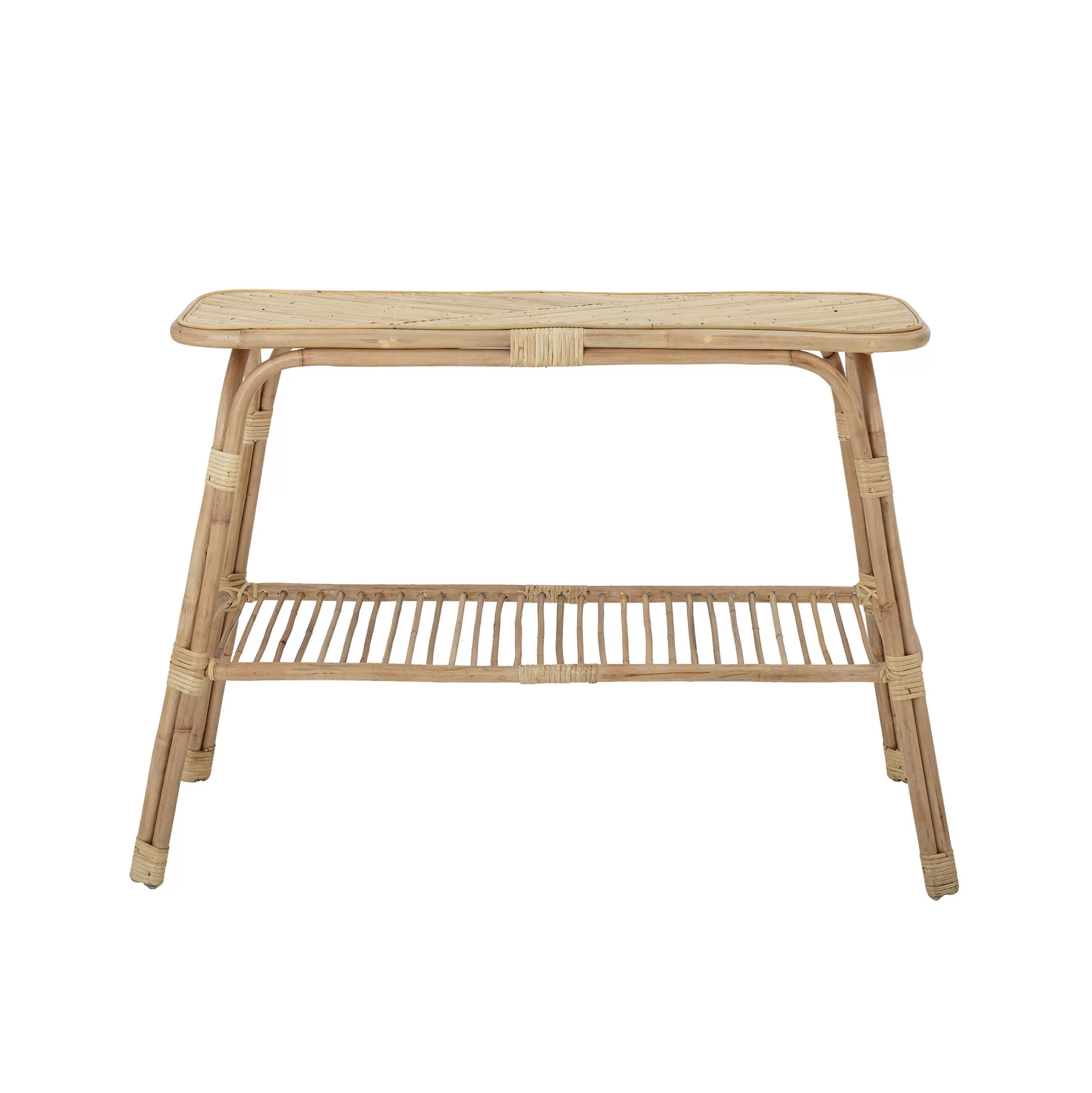 Consoles>Bloomingville Console Thenna Fibre Vegetale Beige Bois/ L 111 X P 45 X H 75 Cm - Rotin - Naturel
