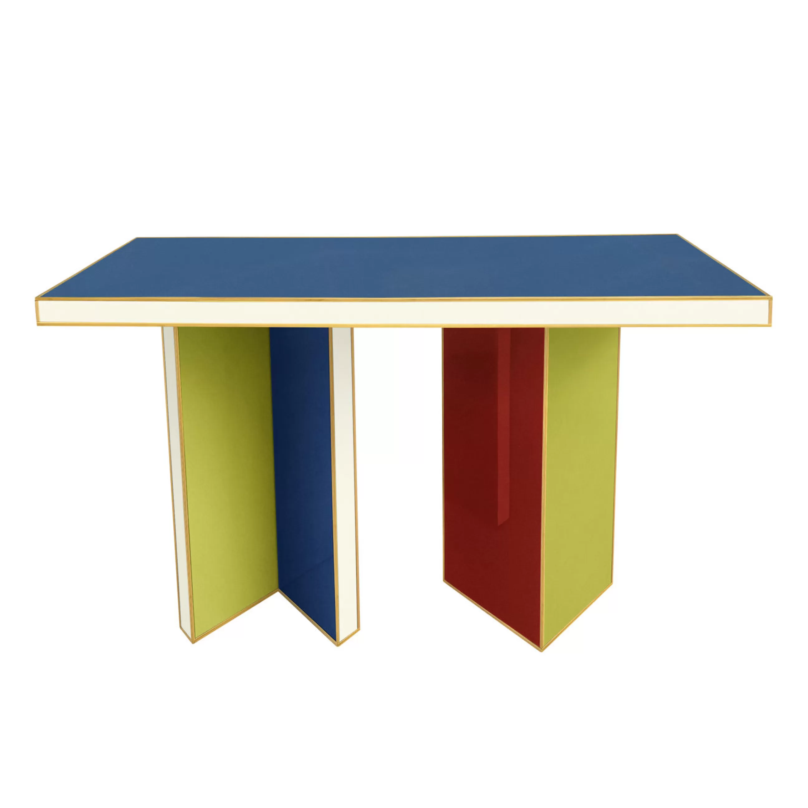 Consoles>Jonathan Adler Console Torino Verre/ L 127 Cm - Multicolore