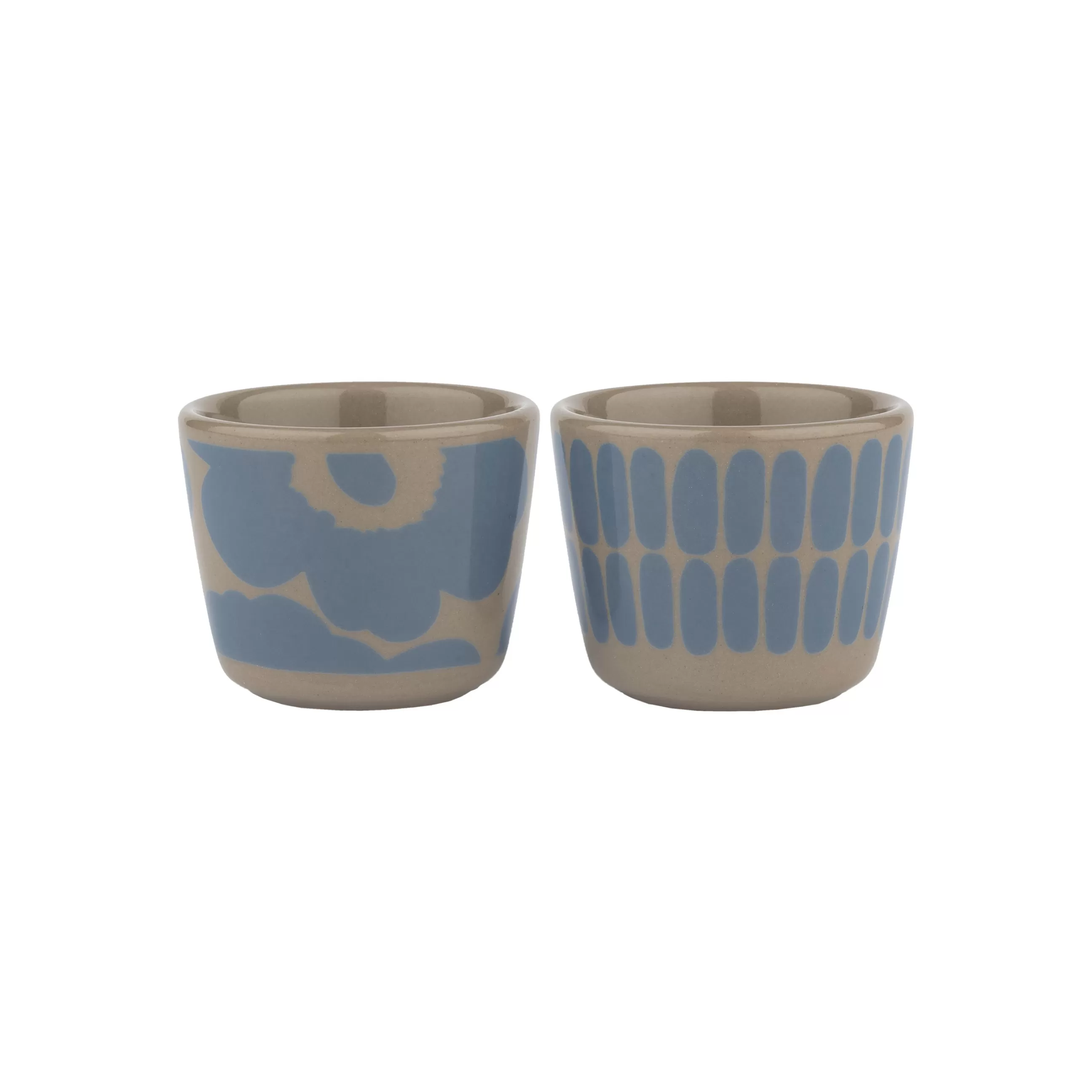 Accessoires Cuisine>Marimekko Coquetier Alku & Unikko Ceramique Bleu / Set De 2 - Bleu Ciel - Terre