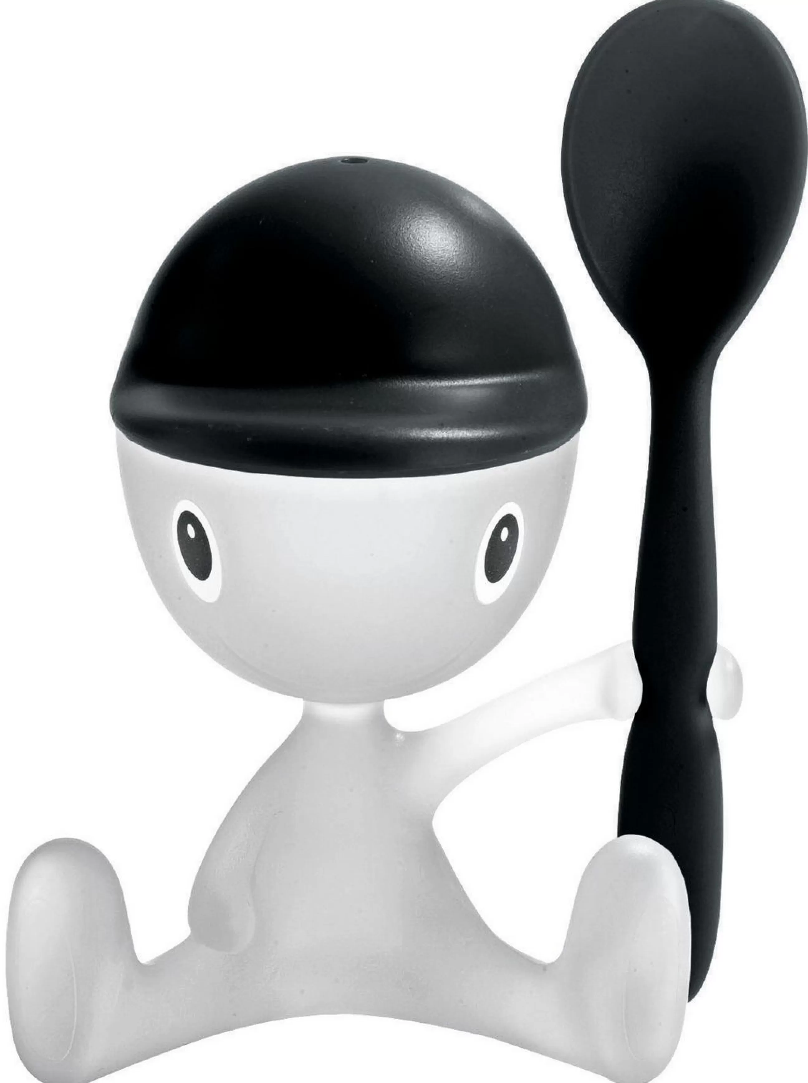 Accessoires Cuisine>Alessi Coquetier Cico Plastique- Noir