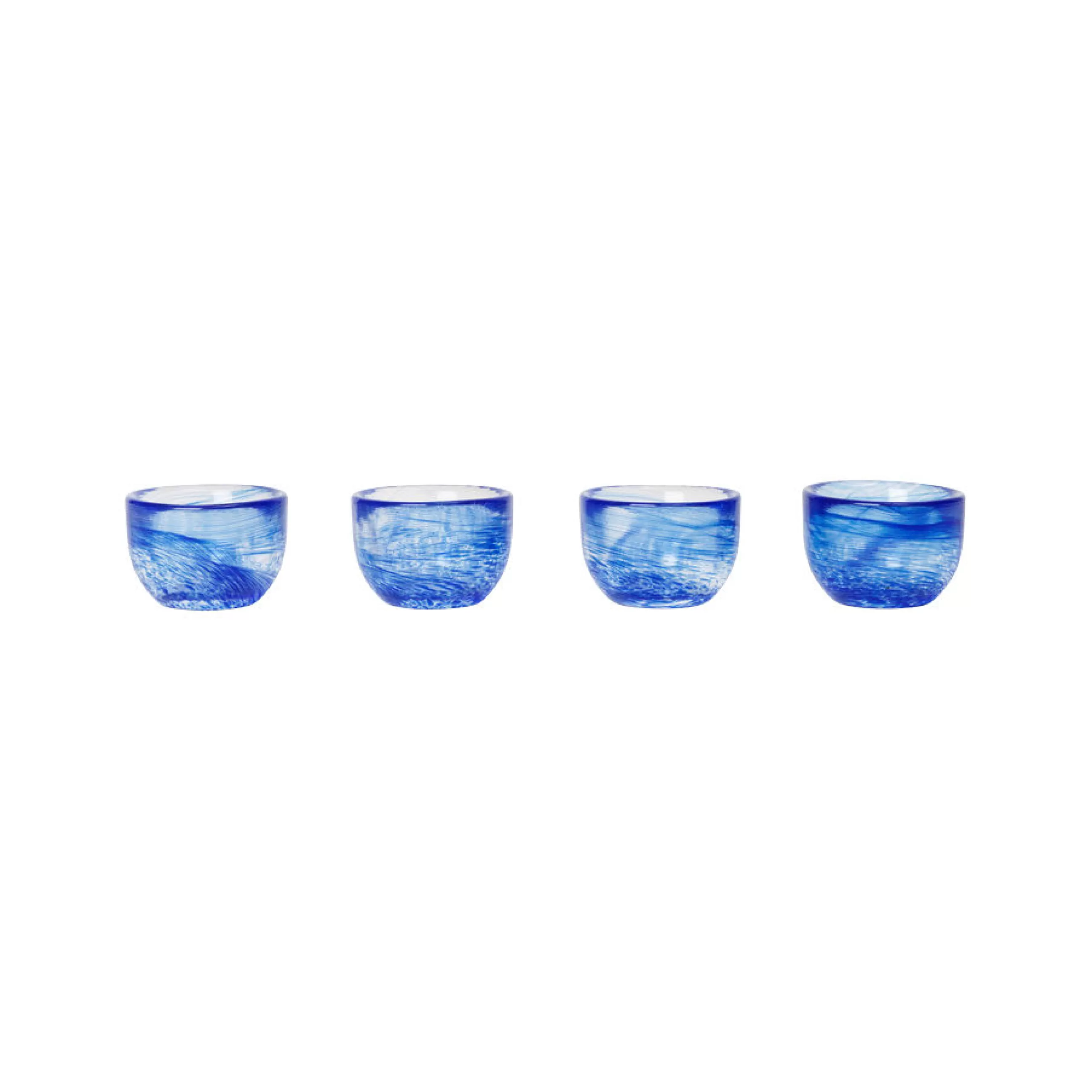 Accessoires Cuisine>Ferm Living Coquetier Tinta Verre/ Set De 4 - Verre - Bleu