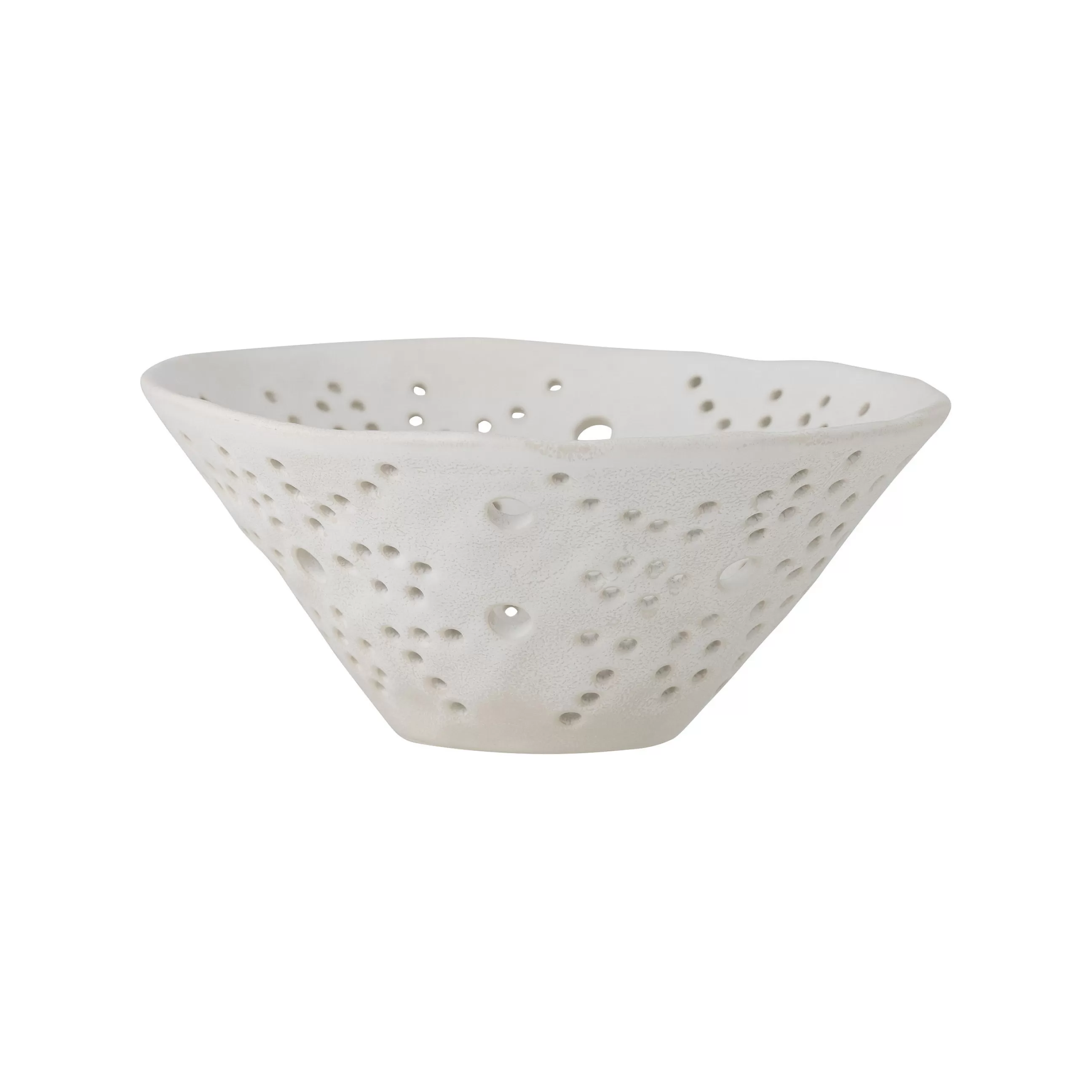 Corbeilles Centres De Table>Bloomingville Corbeille Dalena Ceramique/ Ceramique - O 30 X H 12 Cm - Blanc