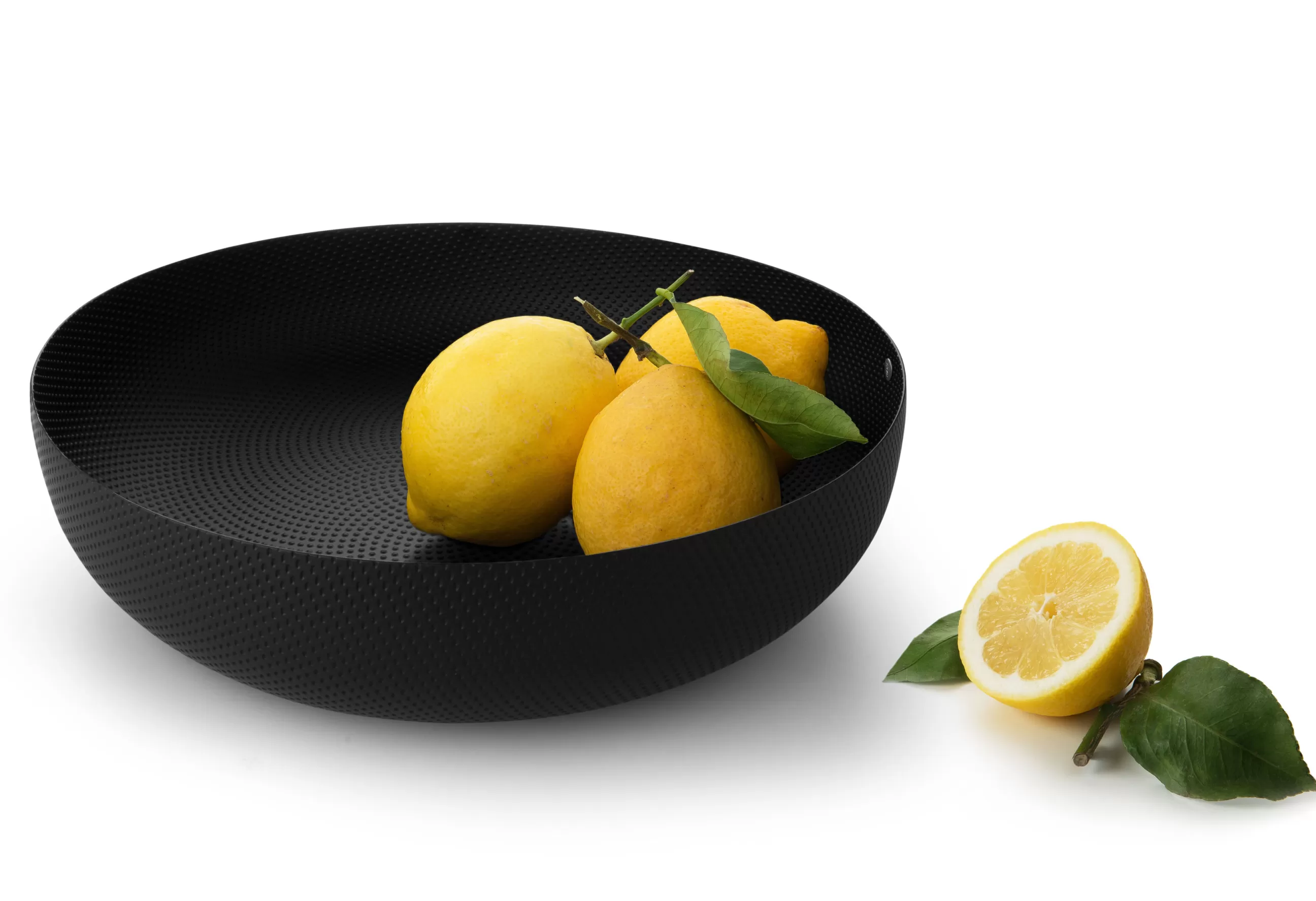 Corbeilles Centres De Table>Alessi Corbeille Eot - Jm 17 Metal/ Acier - O 29 Cm - Noir