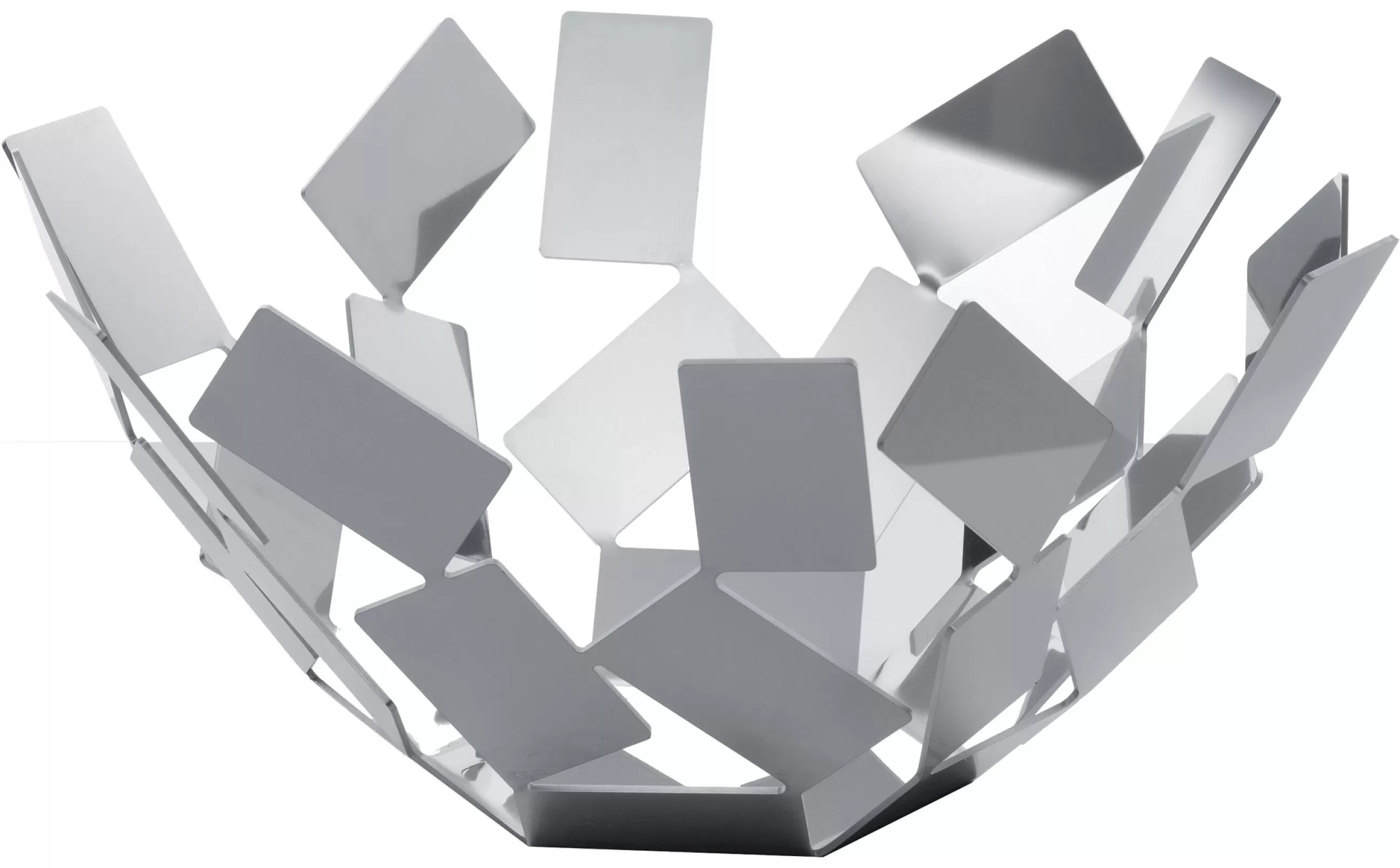 Corbeilles Centres De Table>Alessi Corbeille La Stanza Dello Scirocco Metal / O 27 X H 13 Cm - Acier Poli