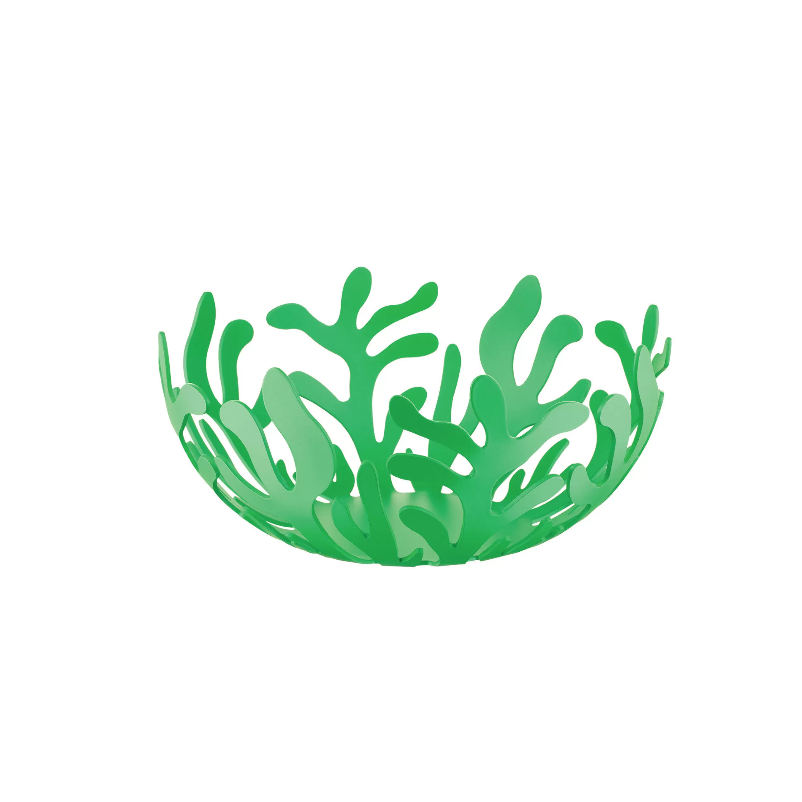Corbeilles Centres De Table>Alessi Corbeille Mediterraneo Metal/ O 21 Cm - Acier - Vert