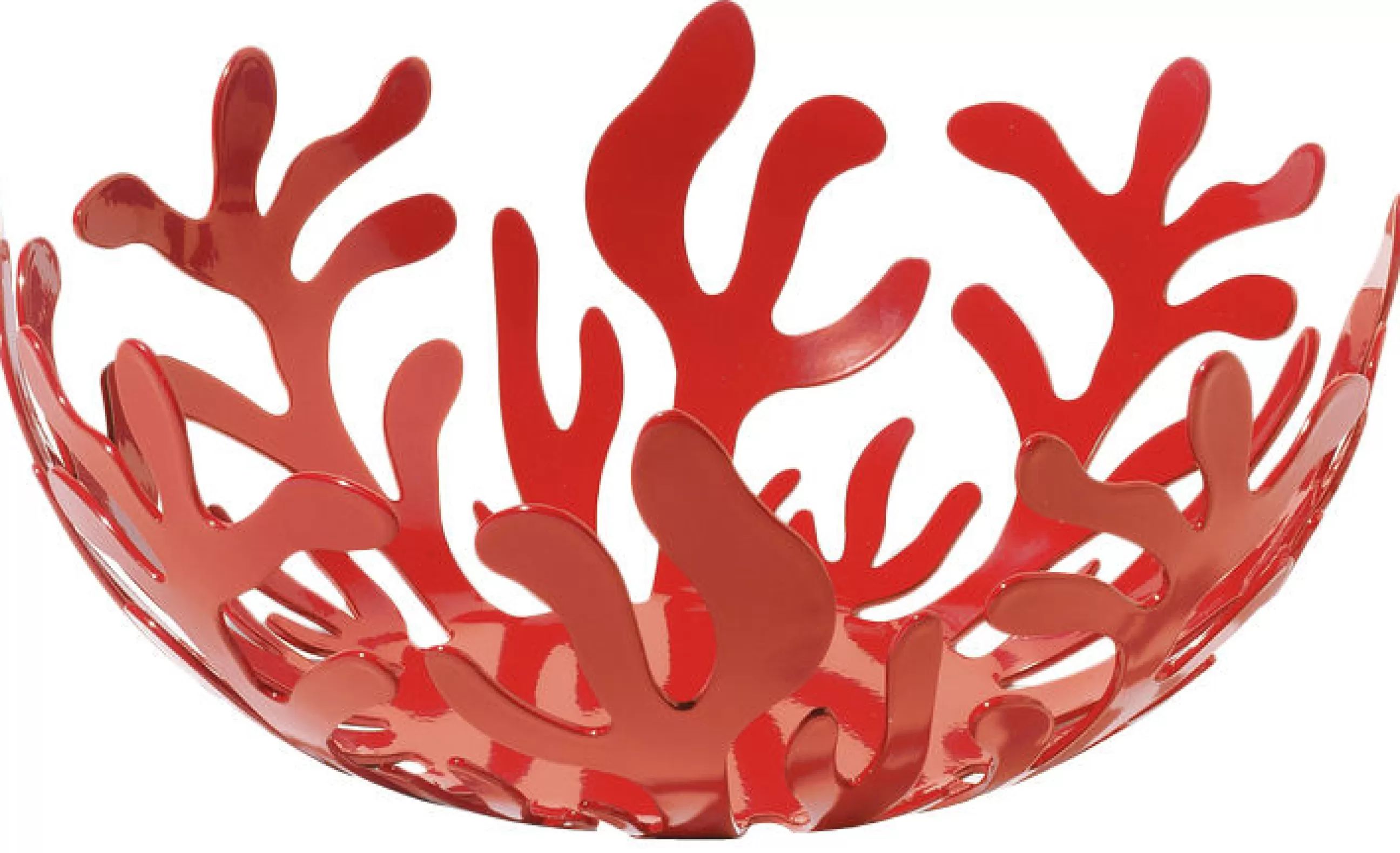 Corbeilles Centres De Table>Alessi Corbeille Mediterraneo Metal/ O 21 Cm - Rouge