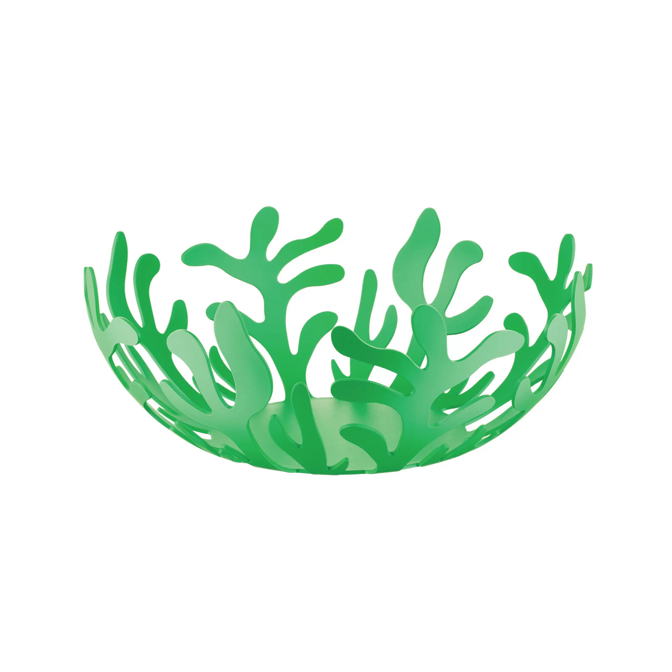 Corbeilles Centres De Table>Alessi Corbeille Mediterraneo Metal/ O 25 Cm - Acier - Vert