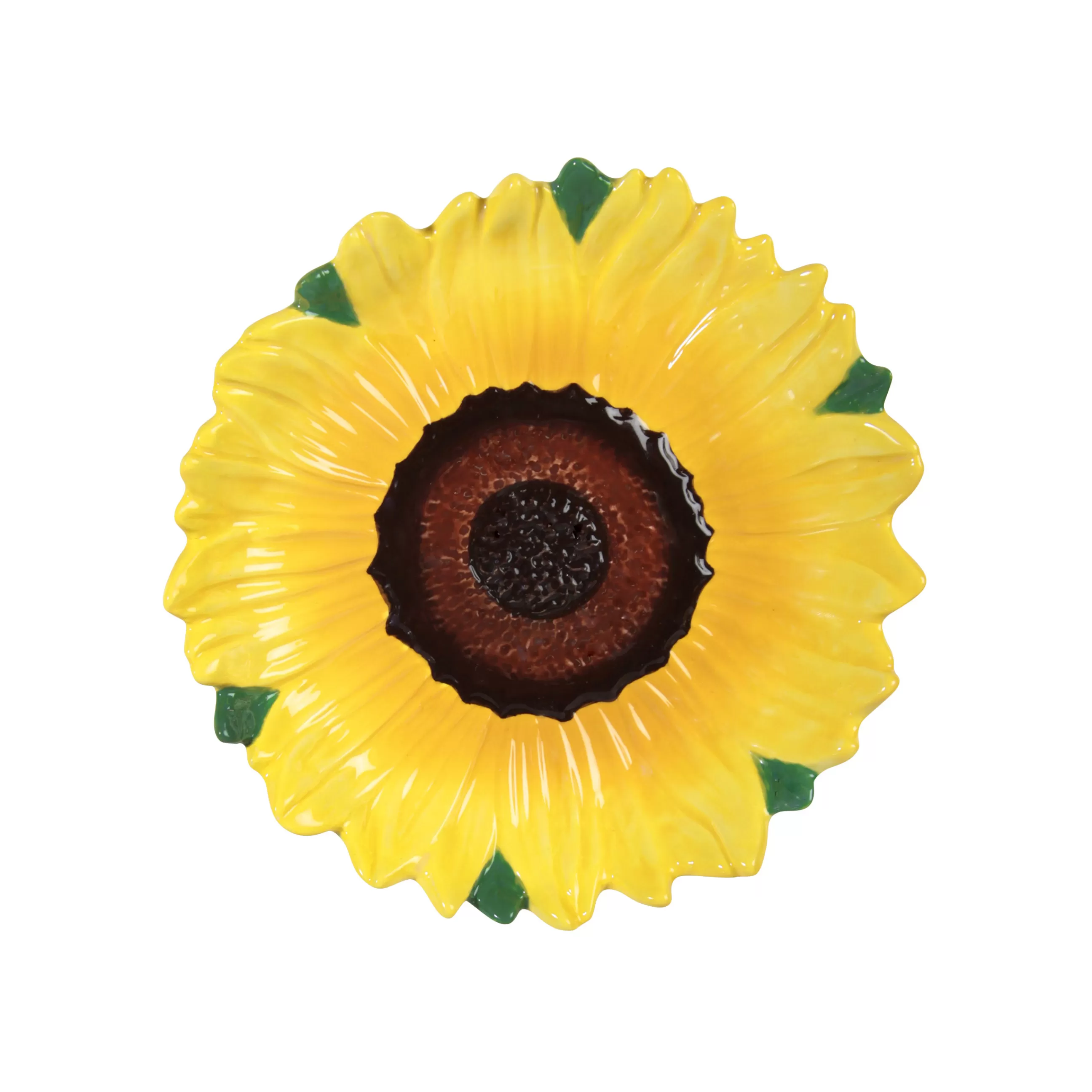 Saladiers Coupes Et Bols>& klevering Coupe Ceramique Multicolore / O 18.5 Cm - Jaune - Marron - Vert