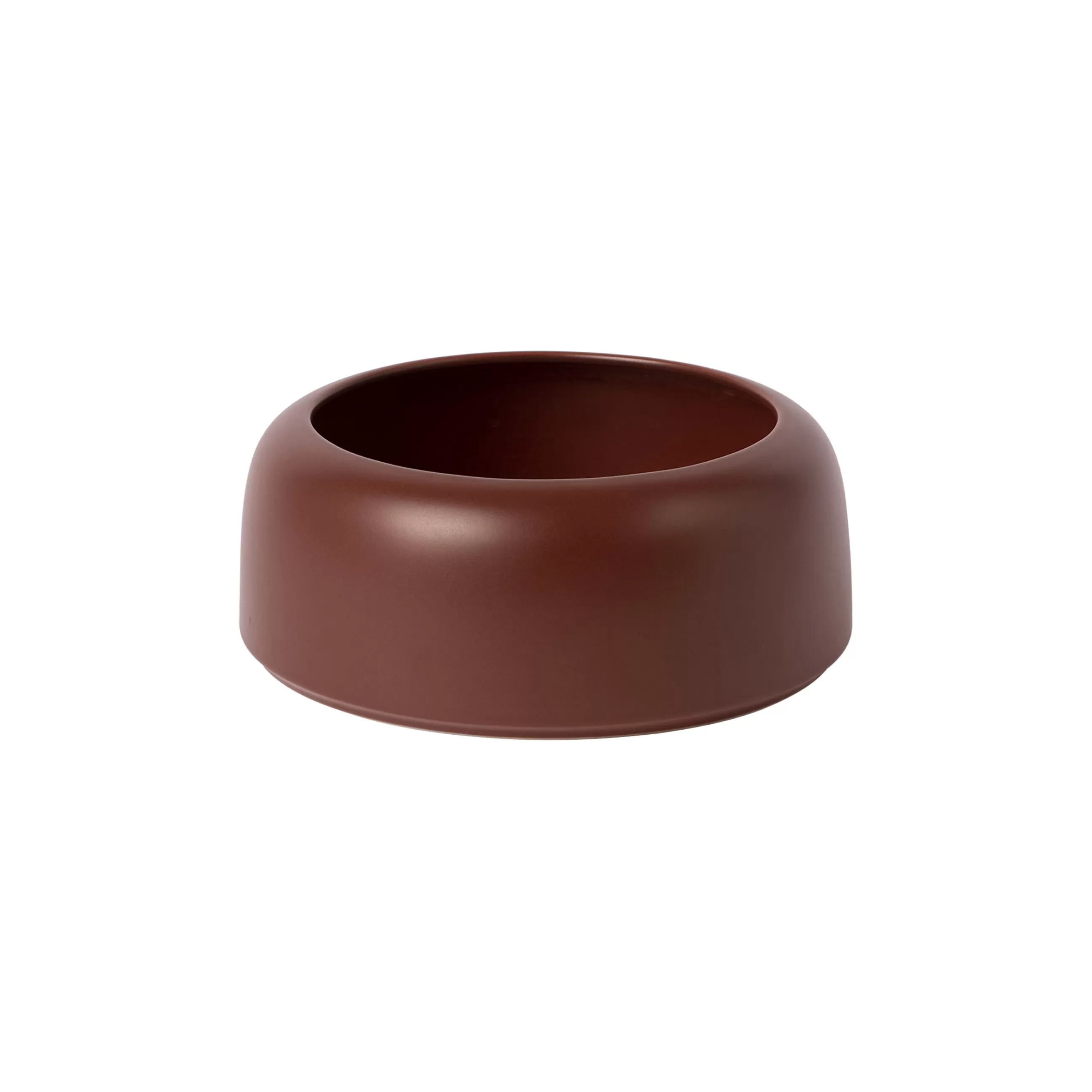 Corbeilles Centres De Table>raawii Coupe Omar 01 Ceramique Marron Beige / Small - O 23,5 X H 9,5 Cm / Fait Main - Fauve
