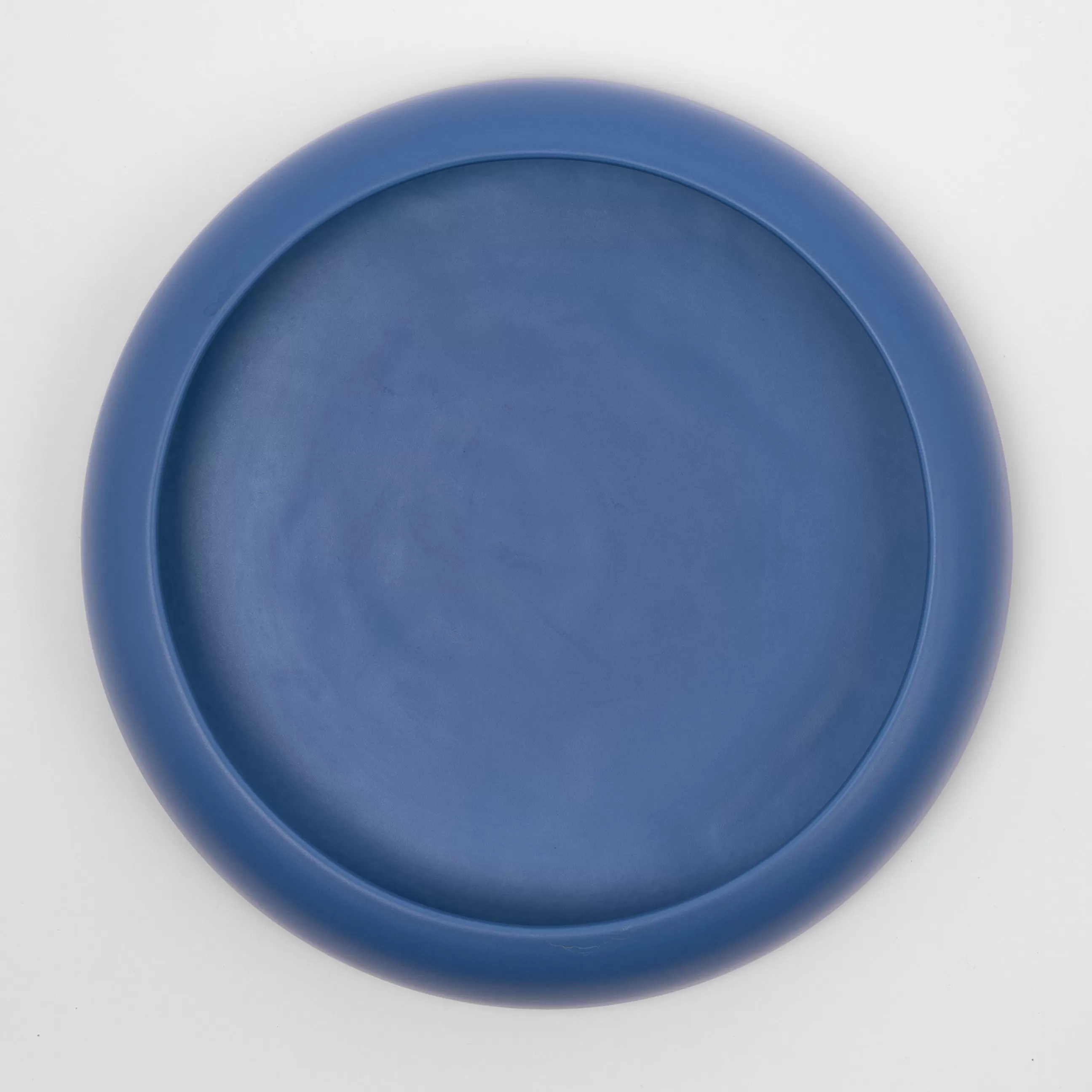 Corbeilles Centres De Table>raawii Coupe Omar 02 Ceramique Bleu / Plat - Large / O 30,8 X H 6,3 Cm - Fait Main - Bleu Electrique