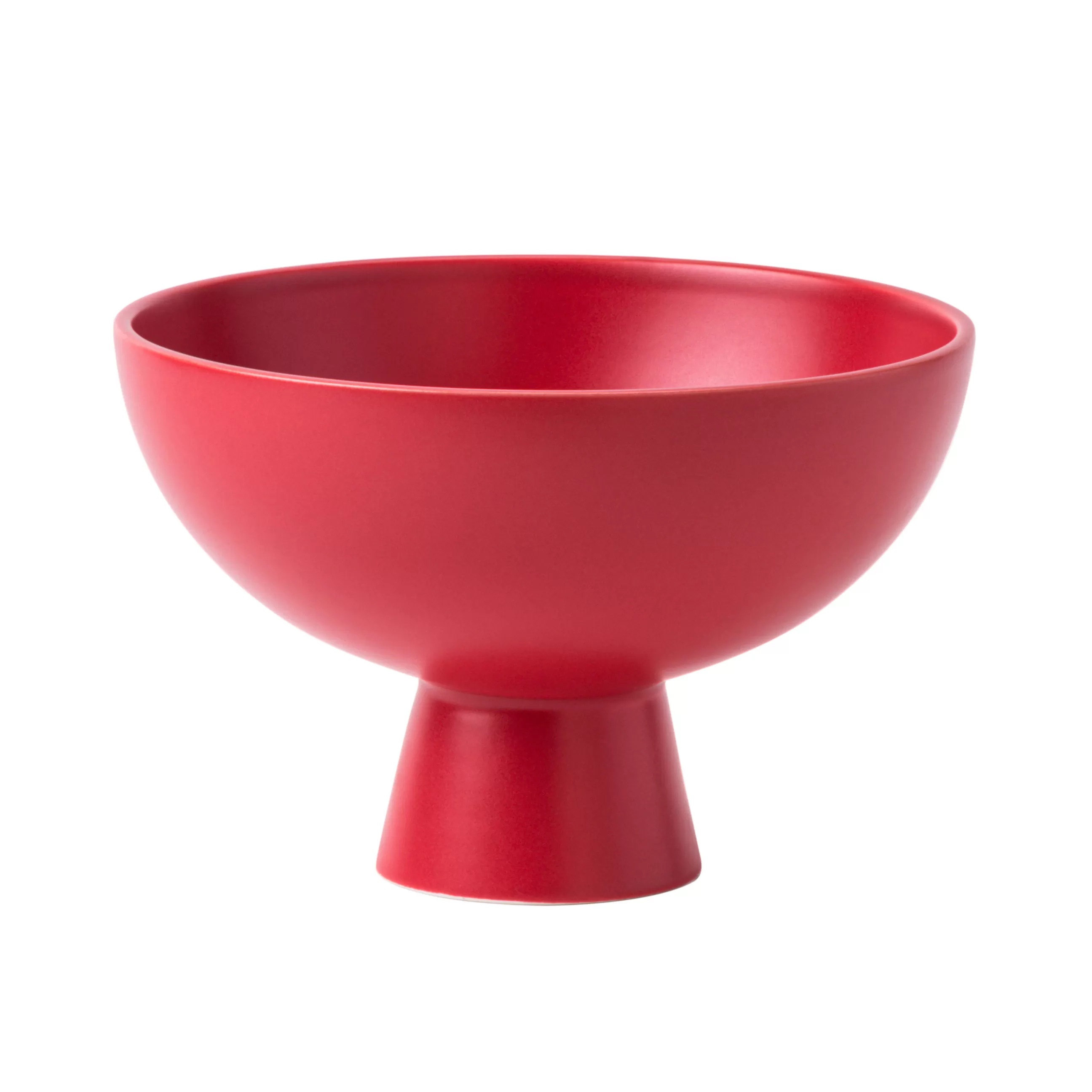 Corbeilles Centres De Table>raawii Coupe Strom Large Ceramique Rouge / O 22 Cm - Ceramique / Fait Main - Rouge Salsa