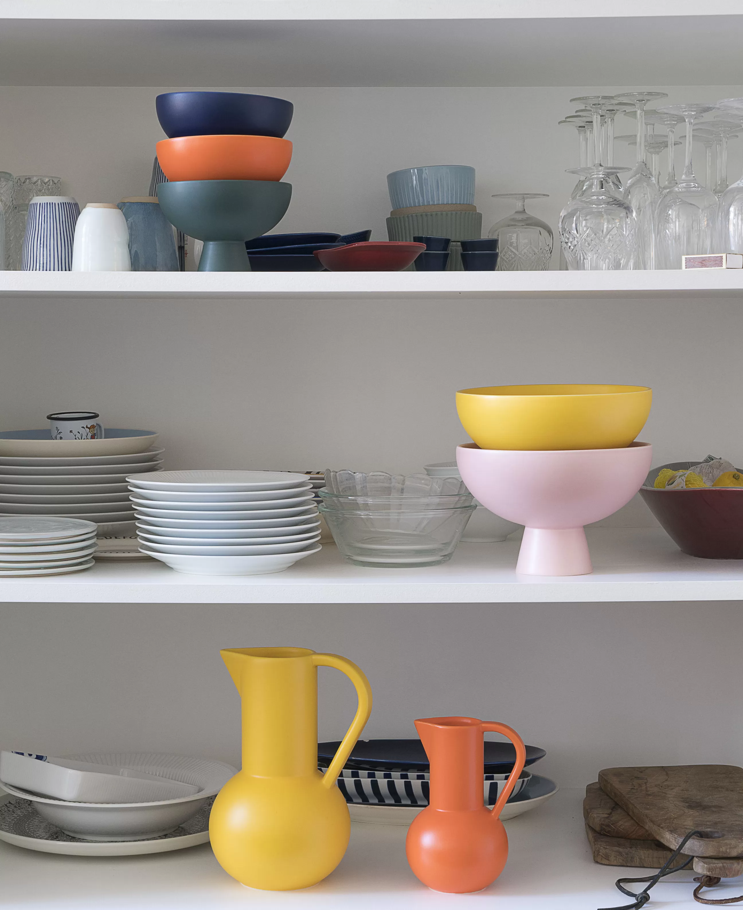 Corbeilles Centres De Table>raawii Coupe Strom Medium Ceramique Jaune / O 19 Cm - Ceramique / Fait Main - Jaune Freesia