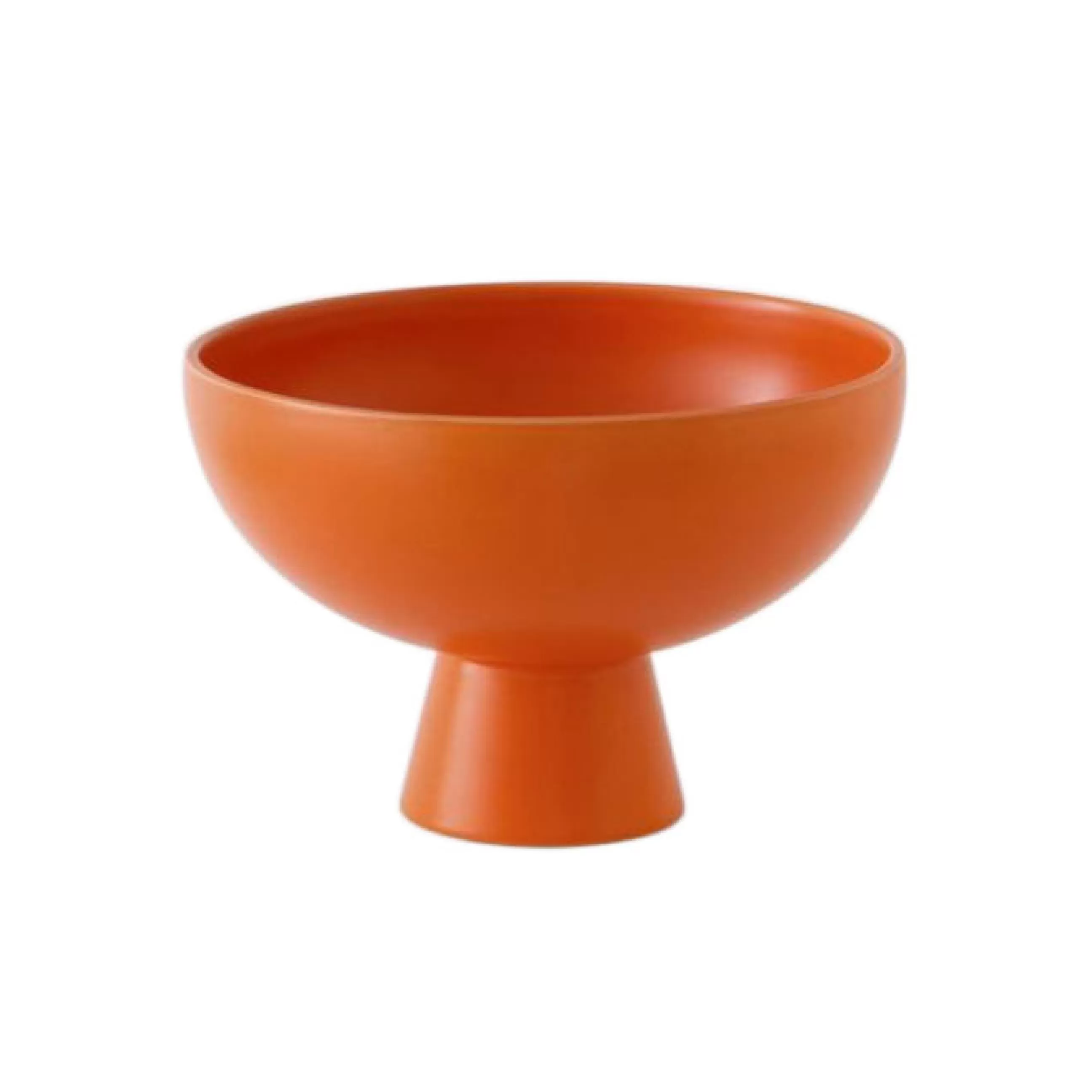Corbeilles Centres De Table>raawii Coupe Strom Medium Ceramique Orange / O 19 Cm - Ceramique / Fait Main - Orange Vibrant
