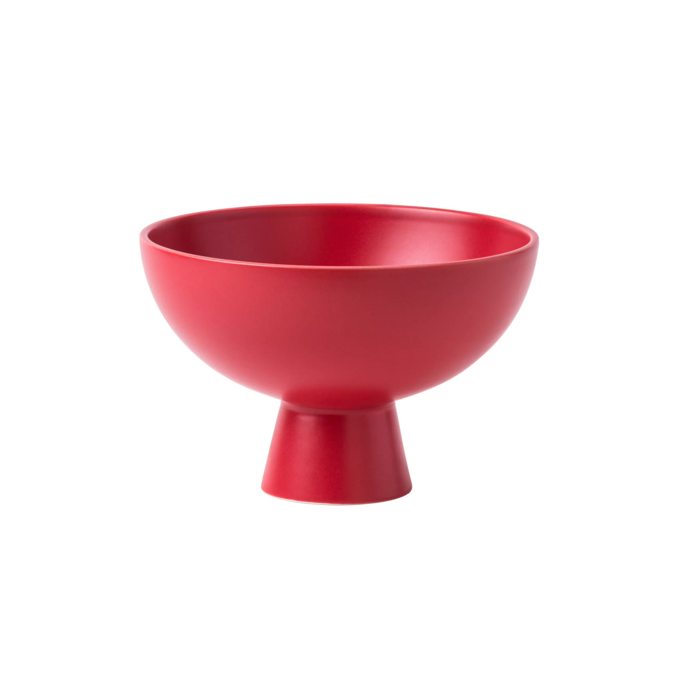 Corbeilles Centres De Table>raawii Coupe Strom Small Ceramique Rouge / O 15 Cm - Ceramique / Fait Main - Rouge Salsa