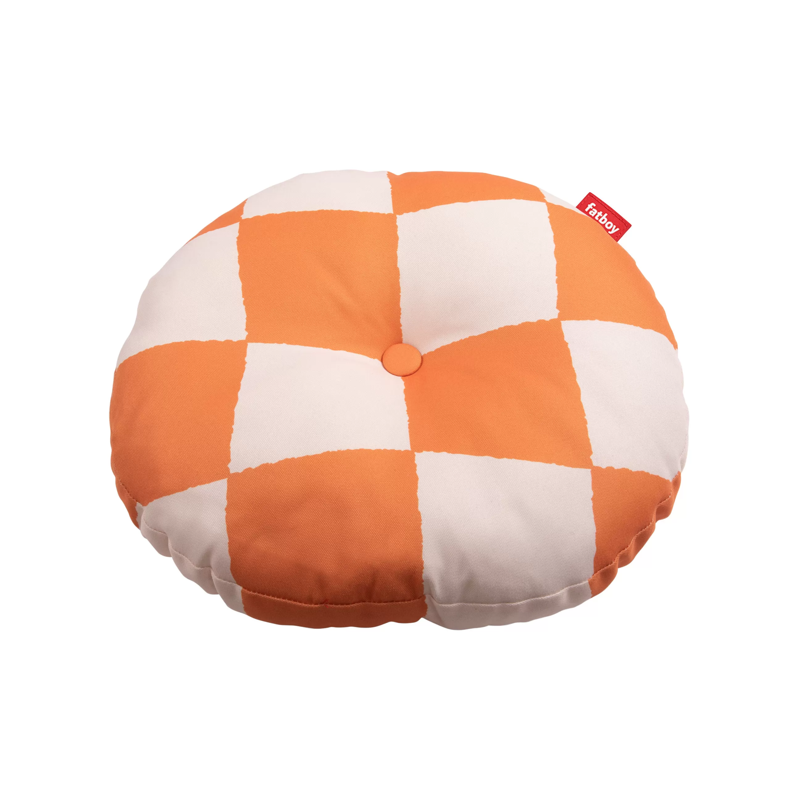Poufs Coussins Tapis D'extérieur>Fatboy Coussin D'extérieur Circle Tissu Orange / O 50 Cm - Blanc - Orange