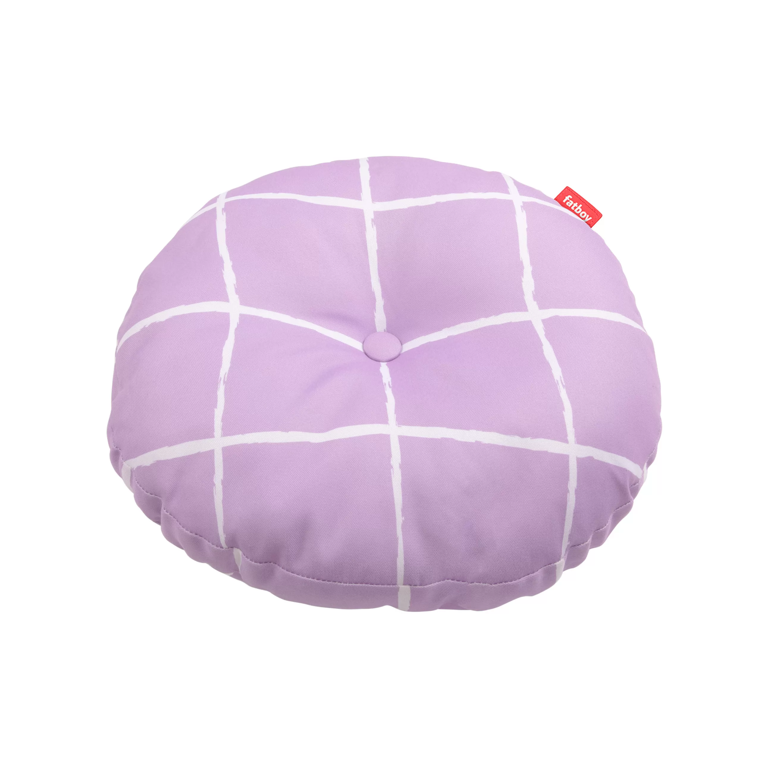 Déco Textile>Fatboy Coussin D'extérieur Circle Tissu Violet / O 50 Cm - Blanc - Violet