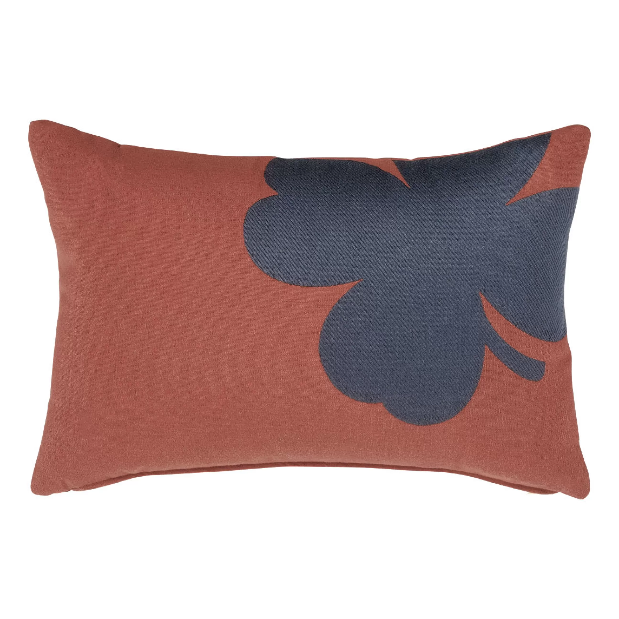 Déco Textile>Fermob Coussin D'extérieur Trefle Tissu Rouge / 44 X 30 Cm - Ocre Rouge