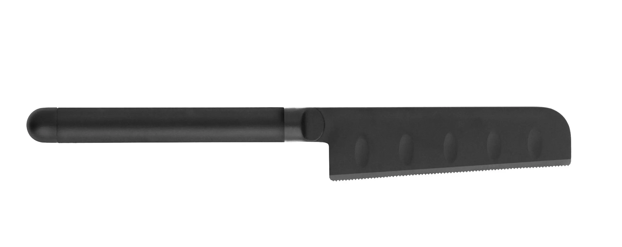 Couteaux Et Planches À Découper>Normann Copenhagen Couteau A Fromage Pebble Cheese Metal Ceramique/ Pour Fromages A Pate Molle - Noir