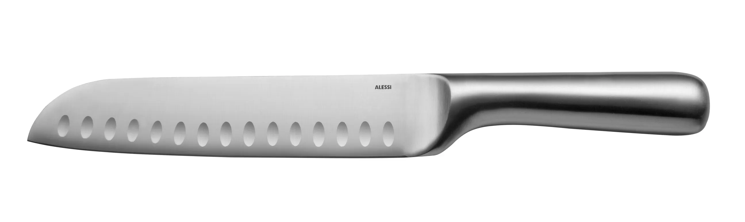 Couteaux Et Planches À Découper>Alessi Couteau Santoku Mami Metal / Grand - L 32 Cm - Acier