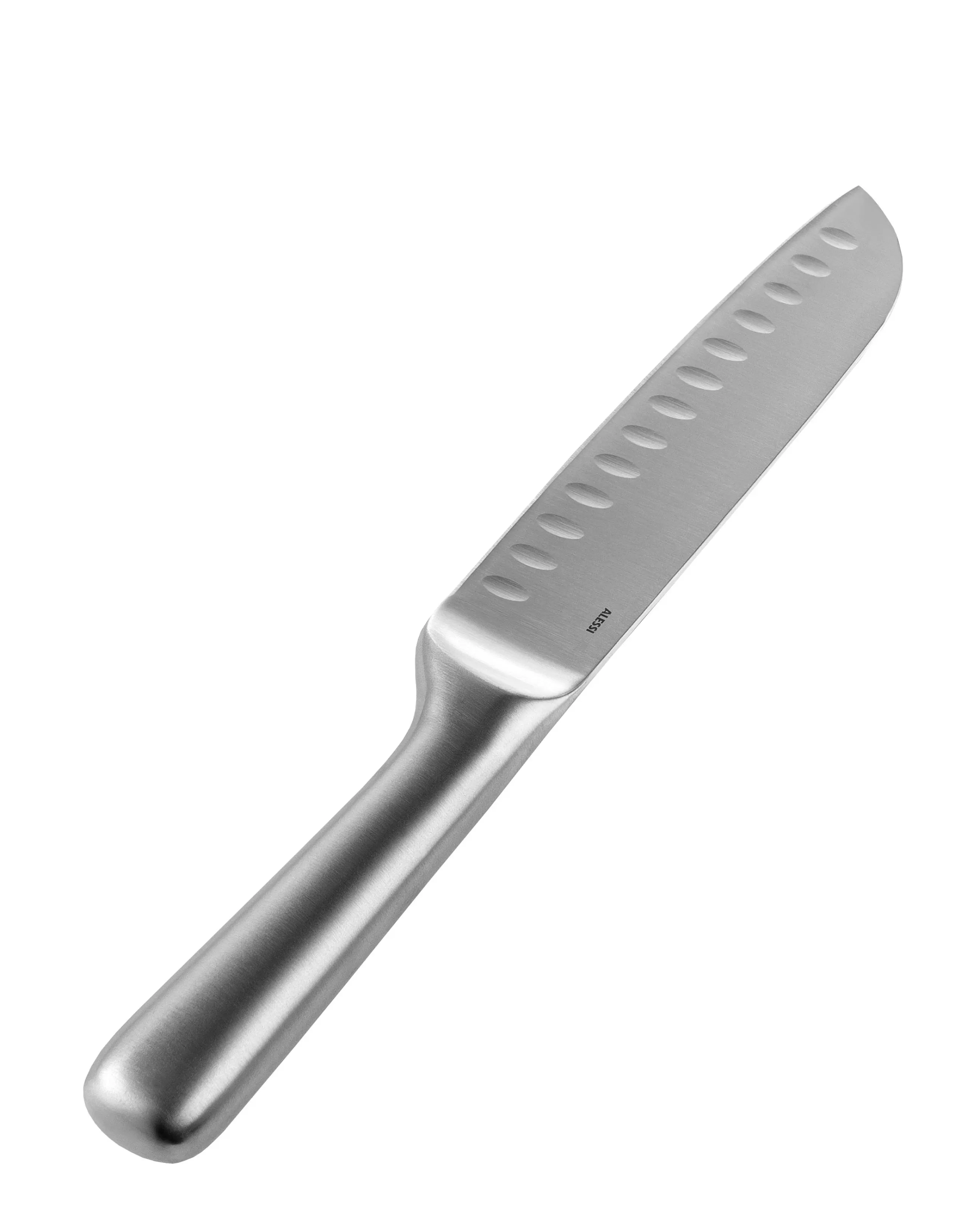 Couteaux Et Planches À Découper>Alessi Couteau Santoku Mami Metal / Petit - L 26 Cm - Acier