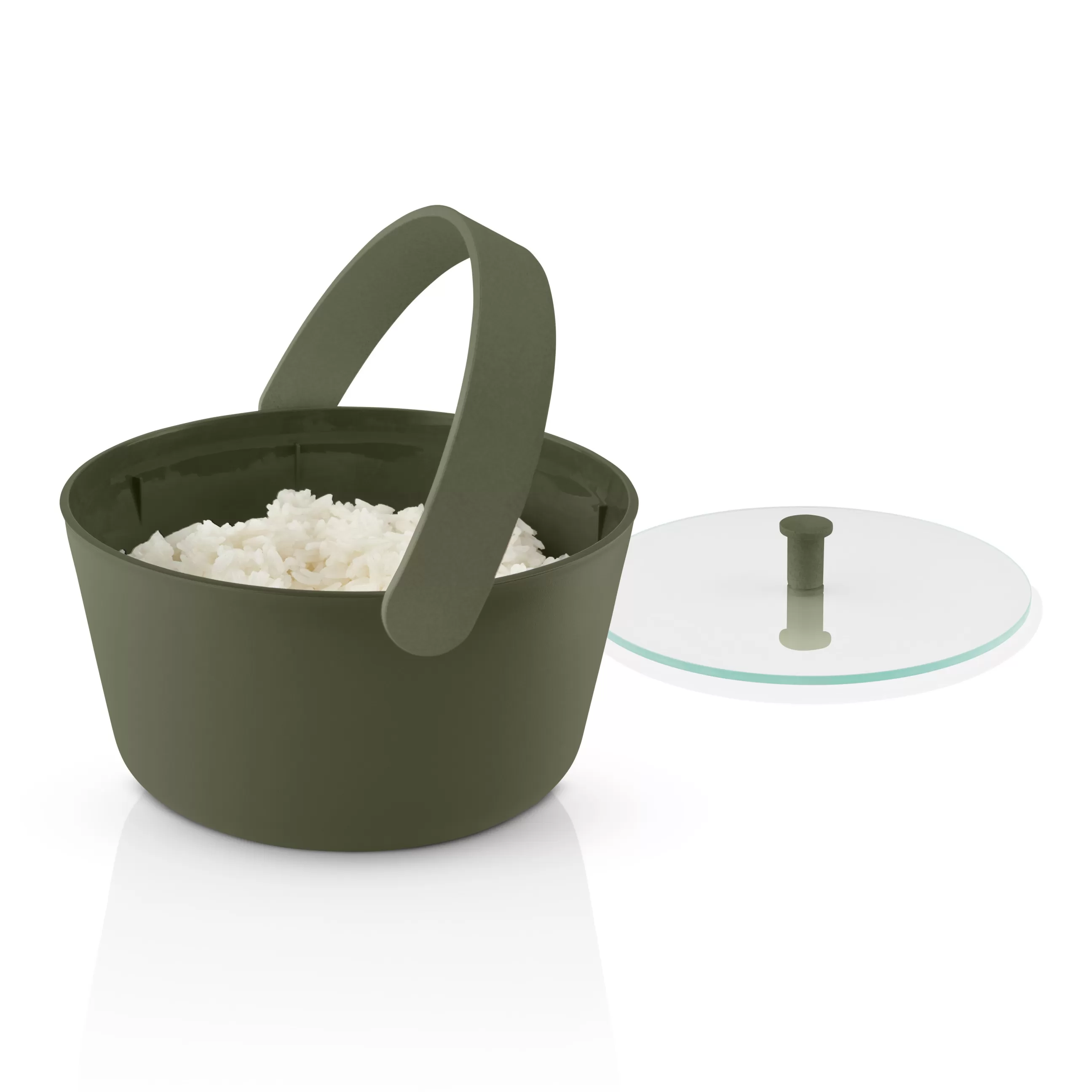Ustensiles De Cuisines>Eva Solo Cuiseur A Riz Green Tool Plastique Vert / Pour Four Micro-Ondes - Vert Kaki