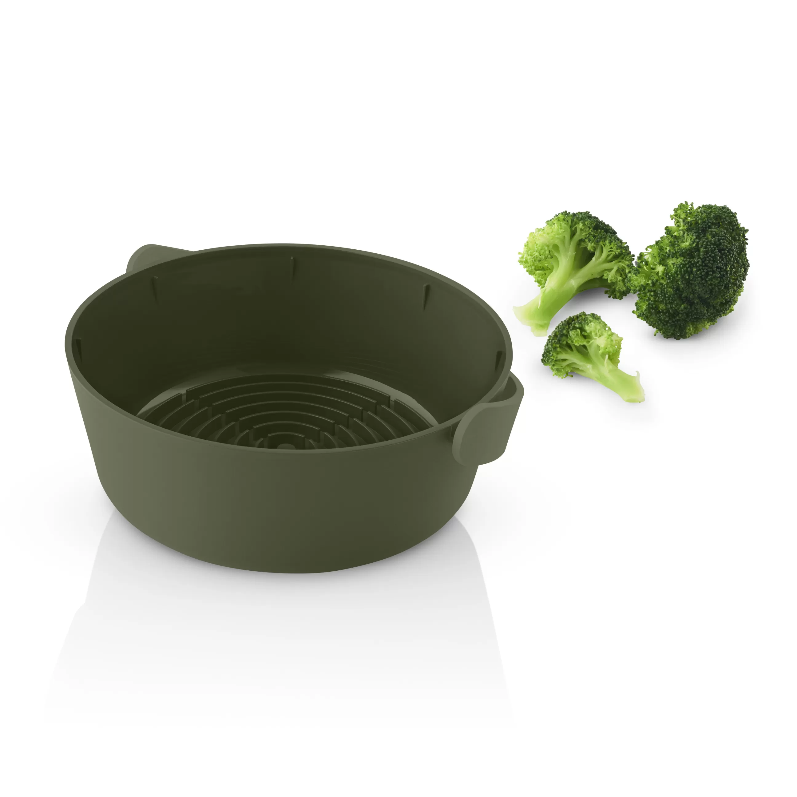 Ustensiles De Cuisines>Eva Solo Cuiseur Vapeur Green Tool Plastique Vert / Pour Four Micro-Ondes - 2 L - Vert Kaki