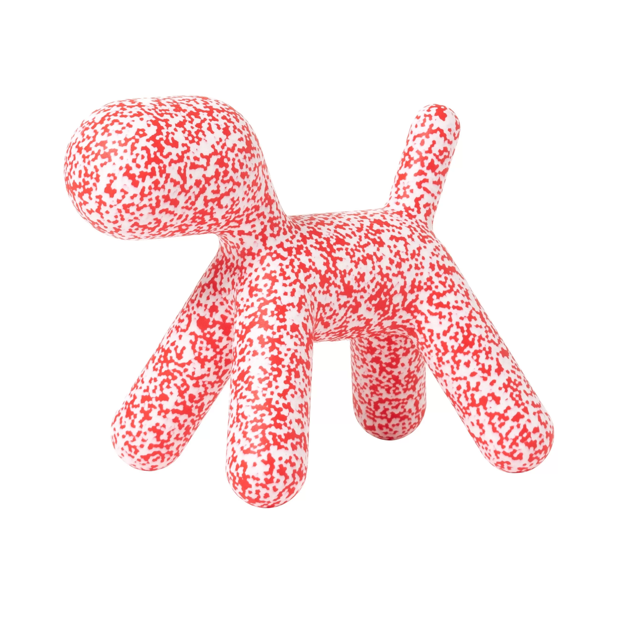 Déco Et Accessoires De Jardin>Magis Décoration Puppy Small Plastique /  L 42 Cm - Edition Limitee Noel 2022 - Rouge