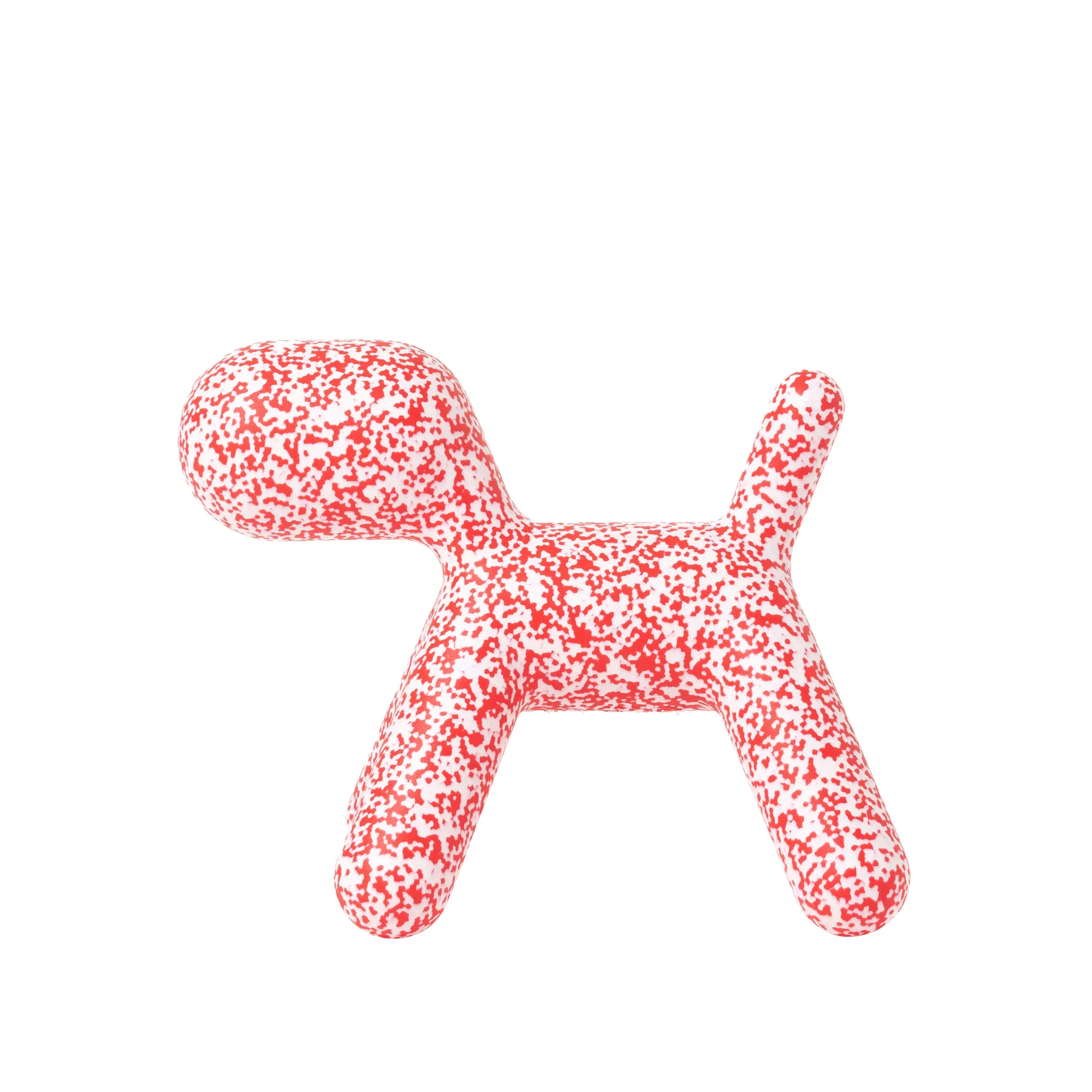 Déco Et Accessoires De Jardin>Magis Décoration Puppy Small Plastique /  L 42 Cm - Edition Limitee Noel 2022 - Rouge