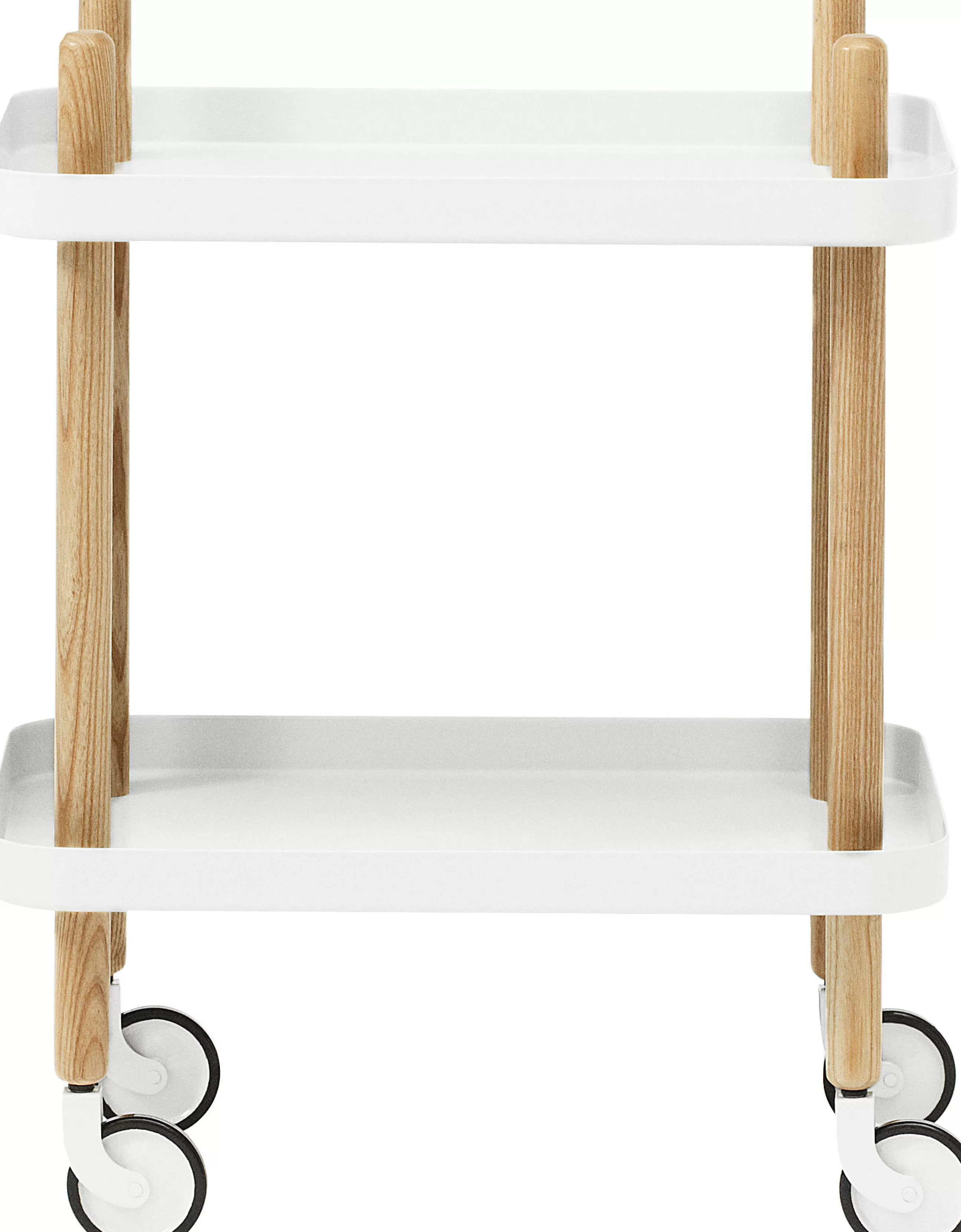 Compléments D'Ameublement>Normann Copenhagen Desserte Block Metal/ 50 X 35 Cm - Blanc