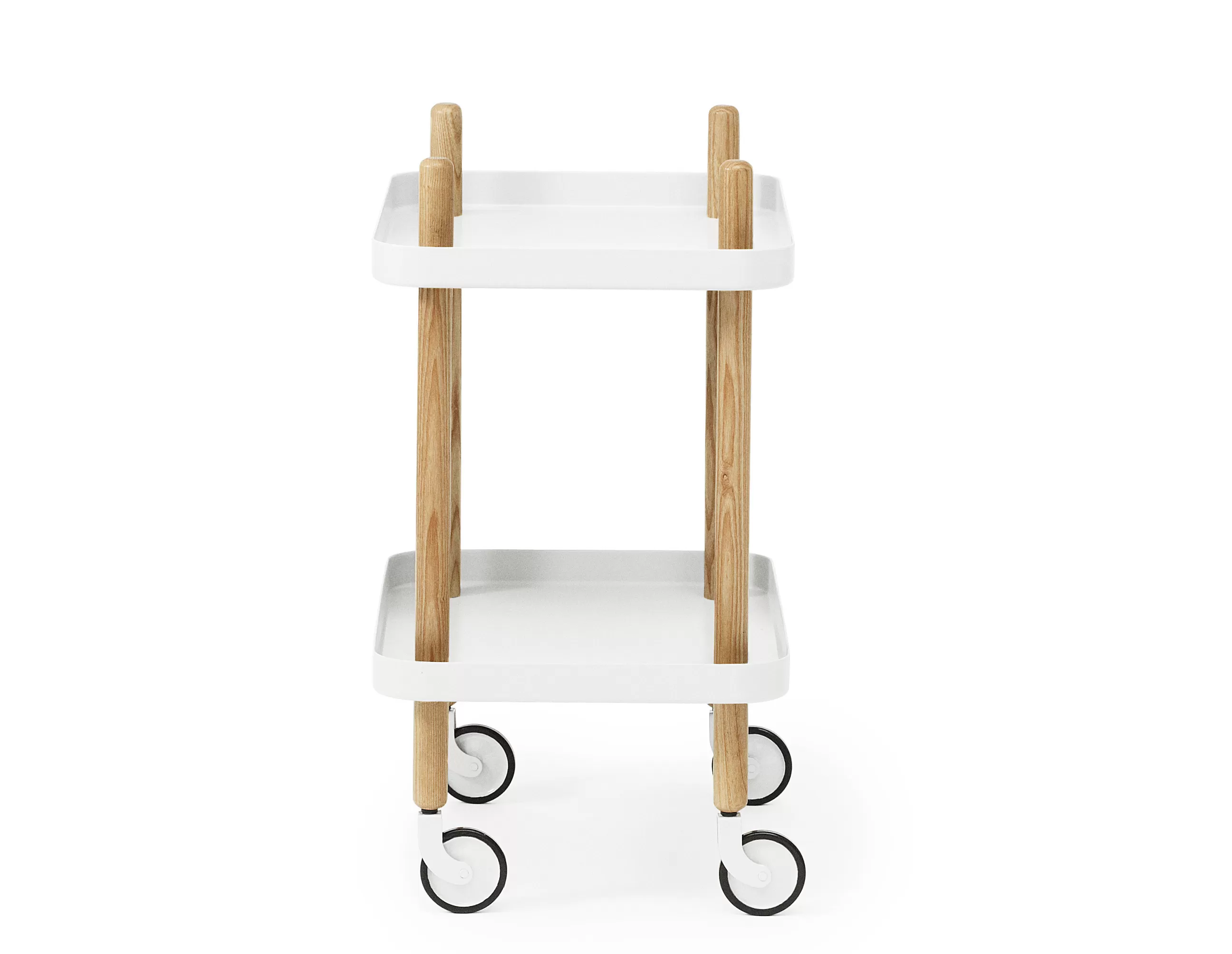 Compléments D'Ameublement>Normann Copenhagen Desserte Block Metal/ 50 X 35 Cm - Blanc