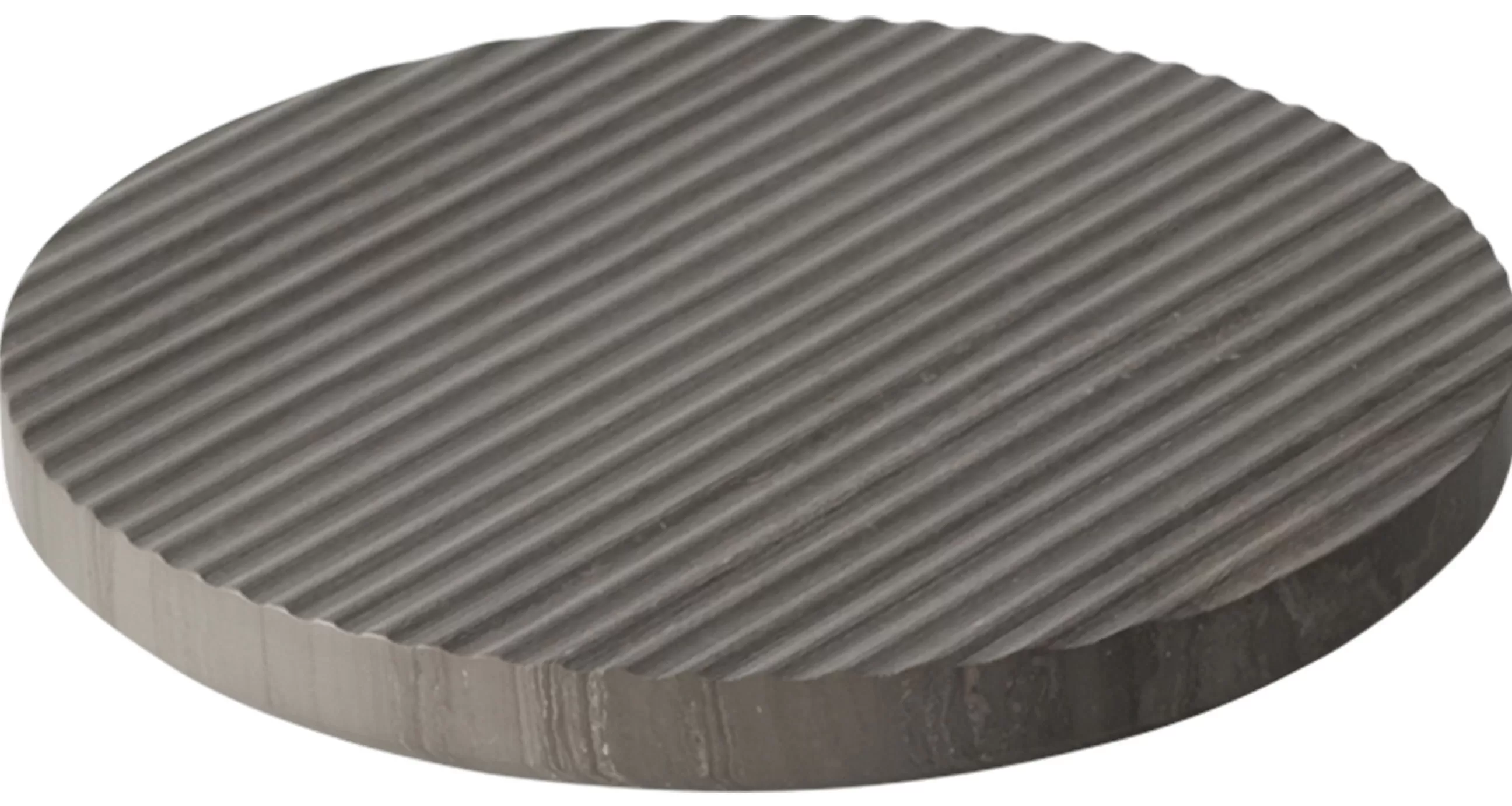Dessous De Plat>Muuto Dessous De Plat Groove Pierre/ Large O 21,6 Cm - Marbre - Gris