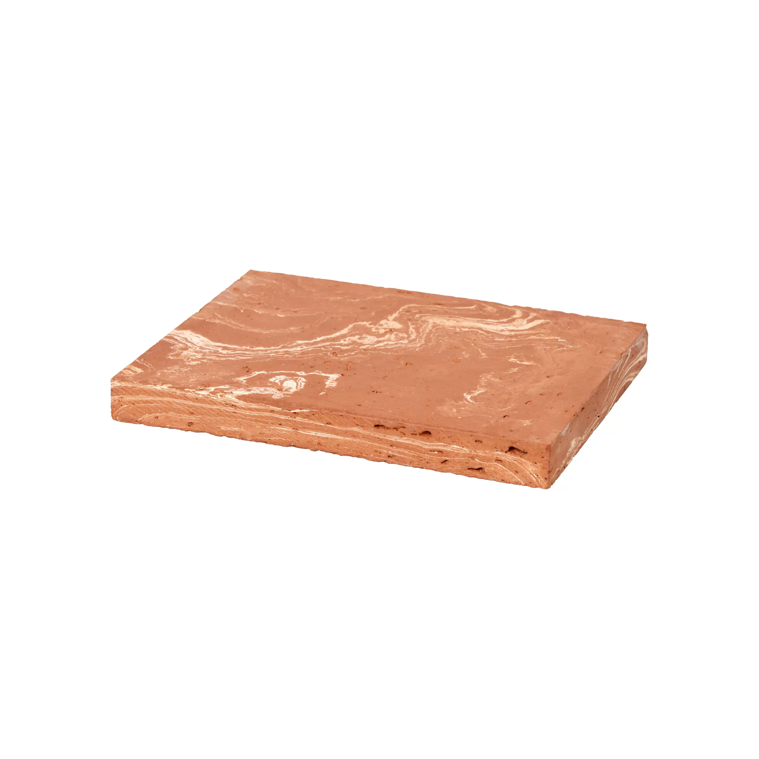 Dessous De Plat>Ferm Living Dessous De Plat Merge Ceramique Orange / Ceramique - Fait Main En Italie - Terracotta
