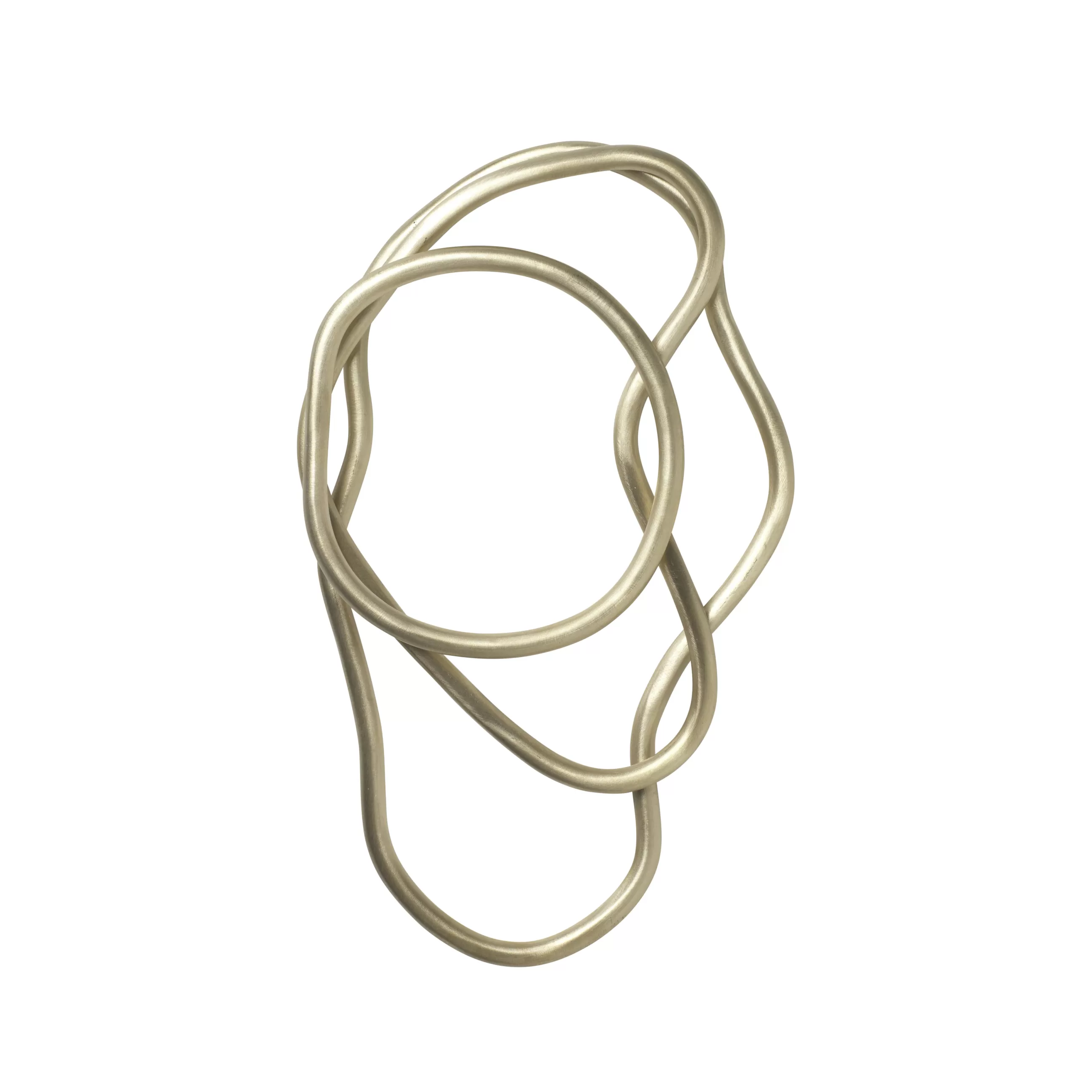 Terrasses Et Balcons>Ferm Living Dessous De Plat Pond Or Metal / Set De 3  Anneaux - - Laiton