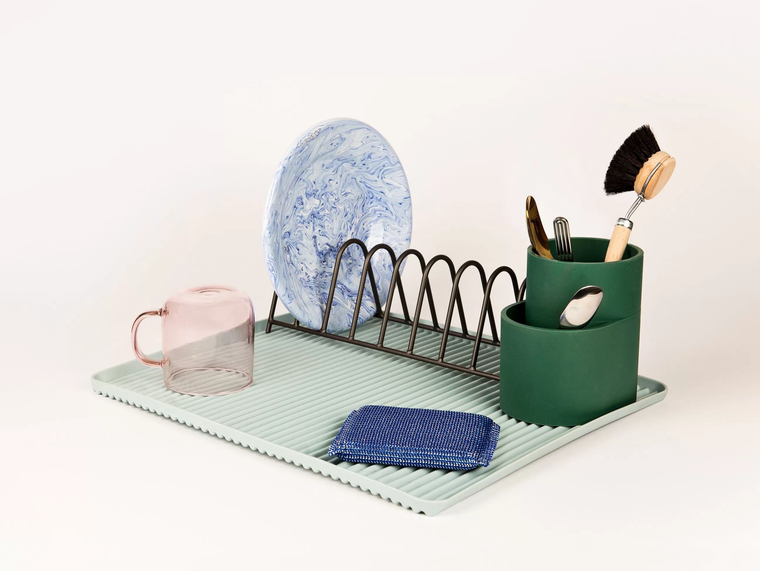 Nettoyage Et Rangement>Hay Egouttoir Dish Drainer Plastique Bleu - Bleu Clair